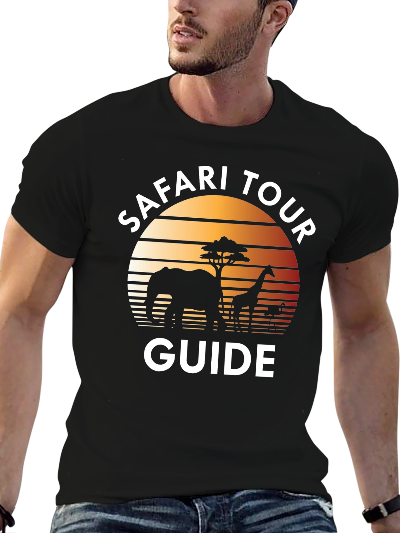 Safari Tour Guide Graphic Tee