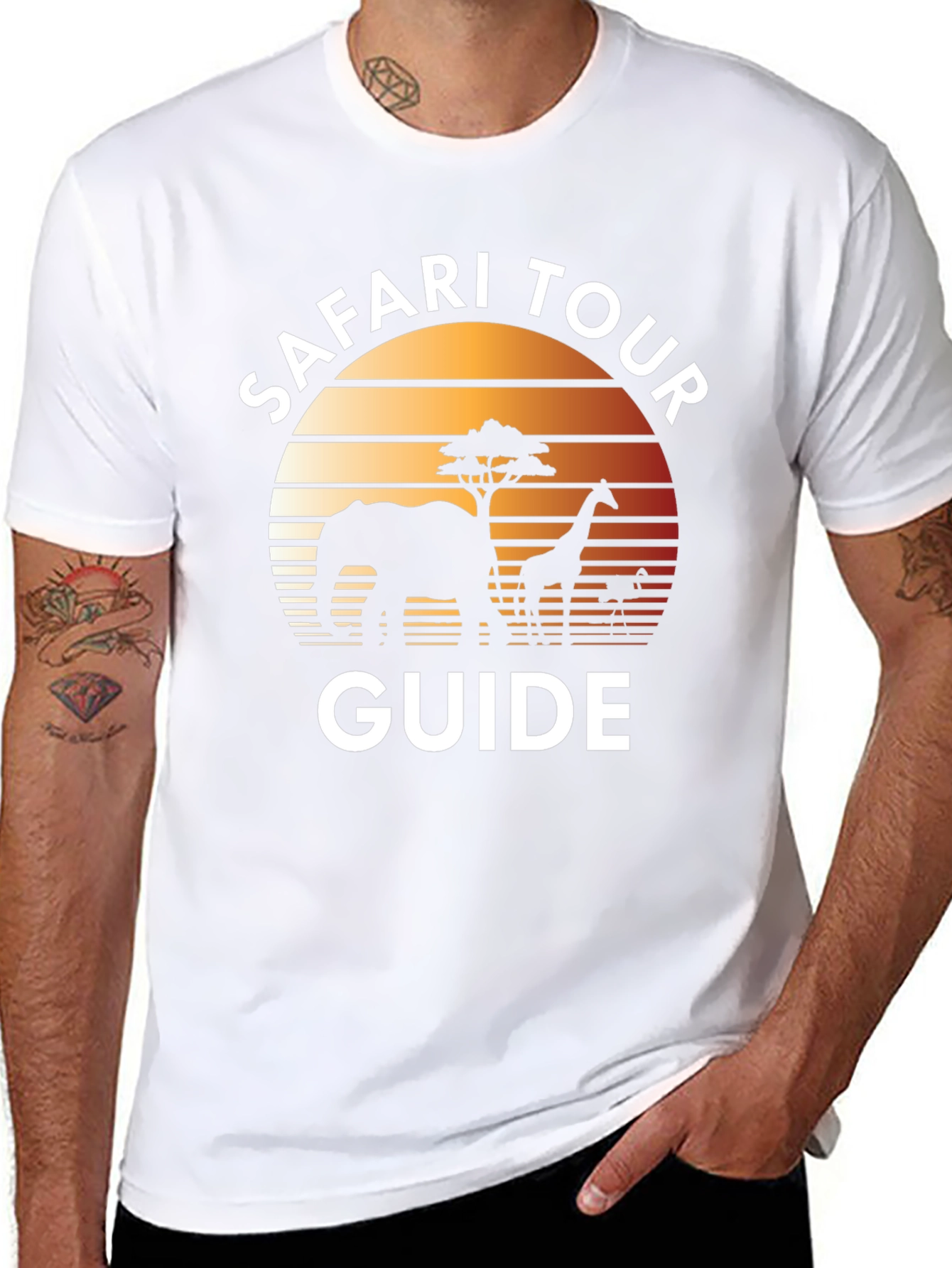 Safari Tour Guide Graphic Tee