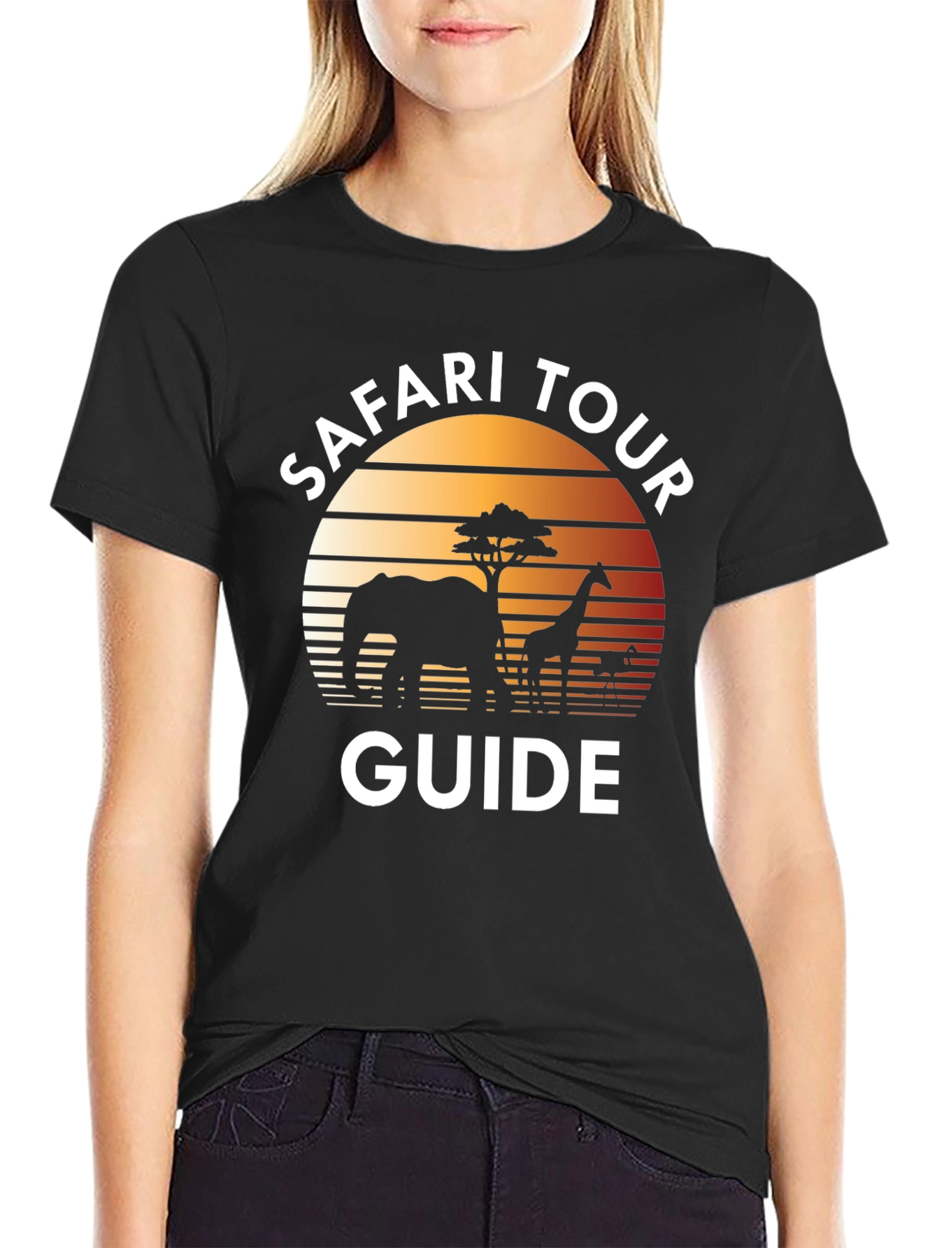Safari Tour Guide Graphic Tee