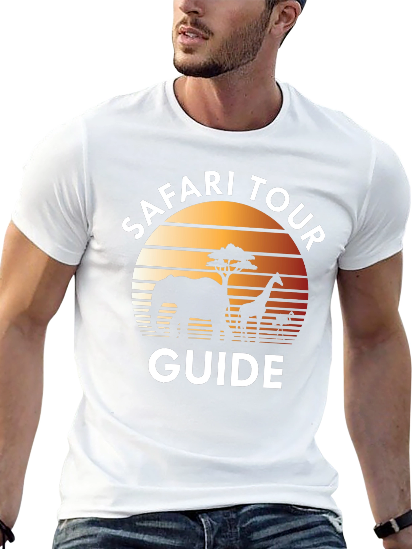 Safari Tour Guide Graphic Tee