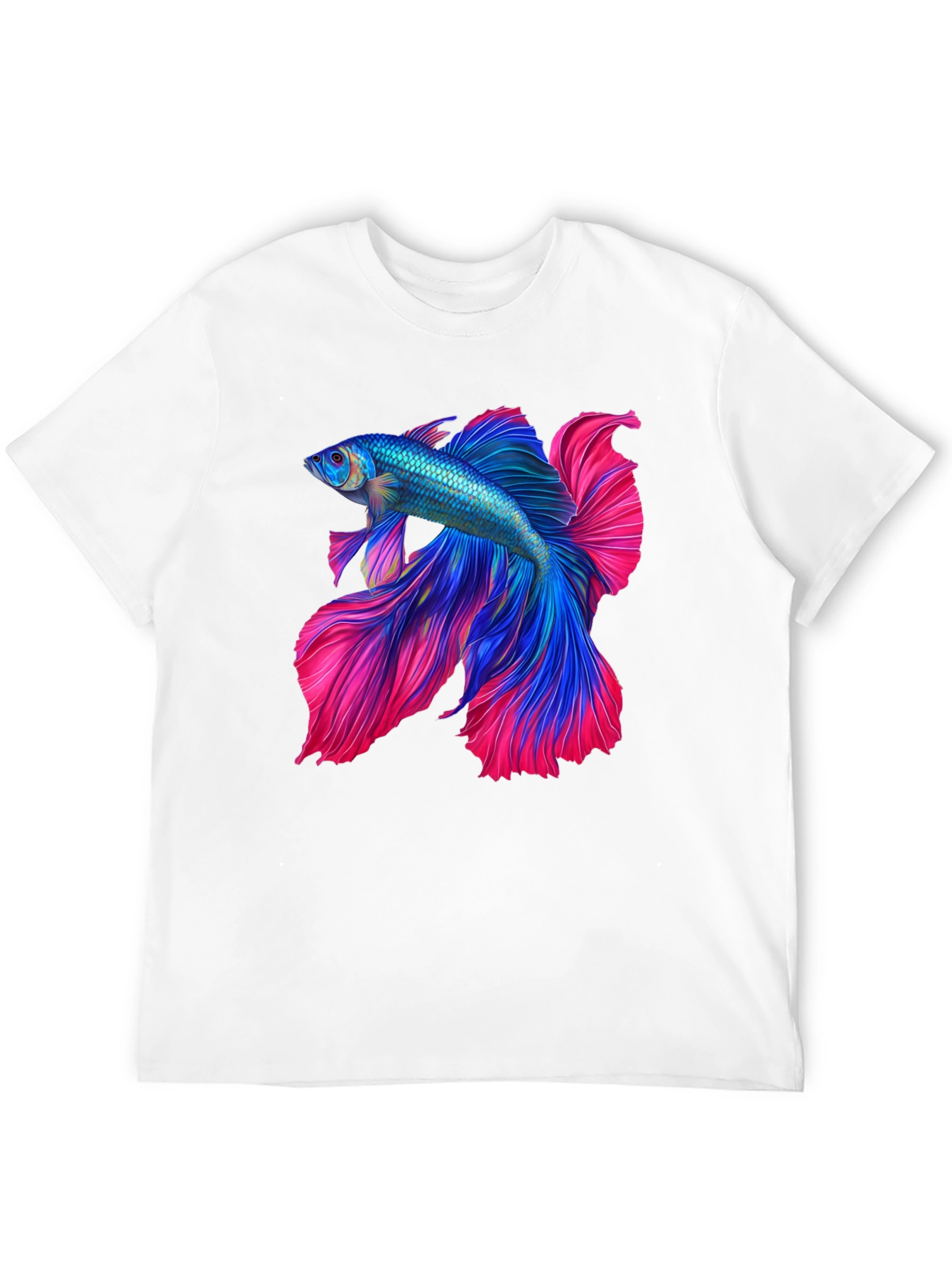 Betta Fish Graphic Tee - Unique Design