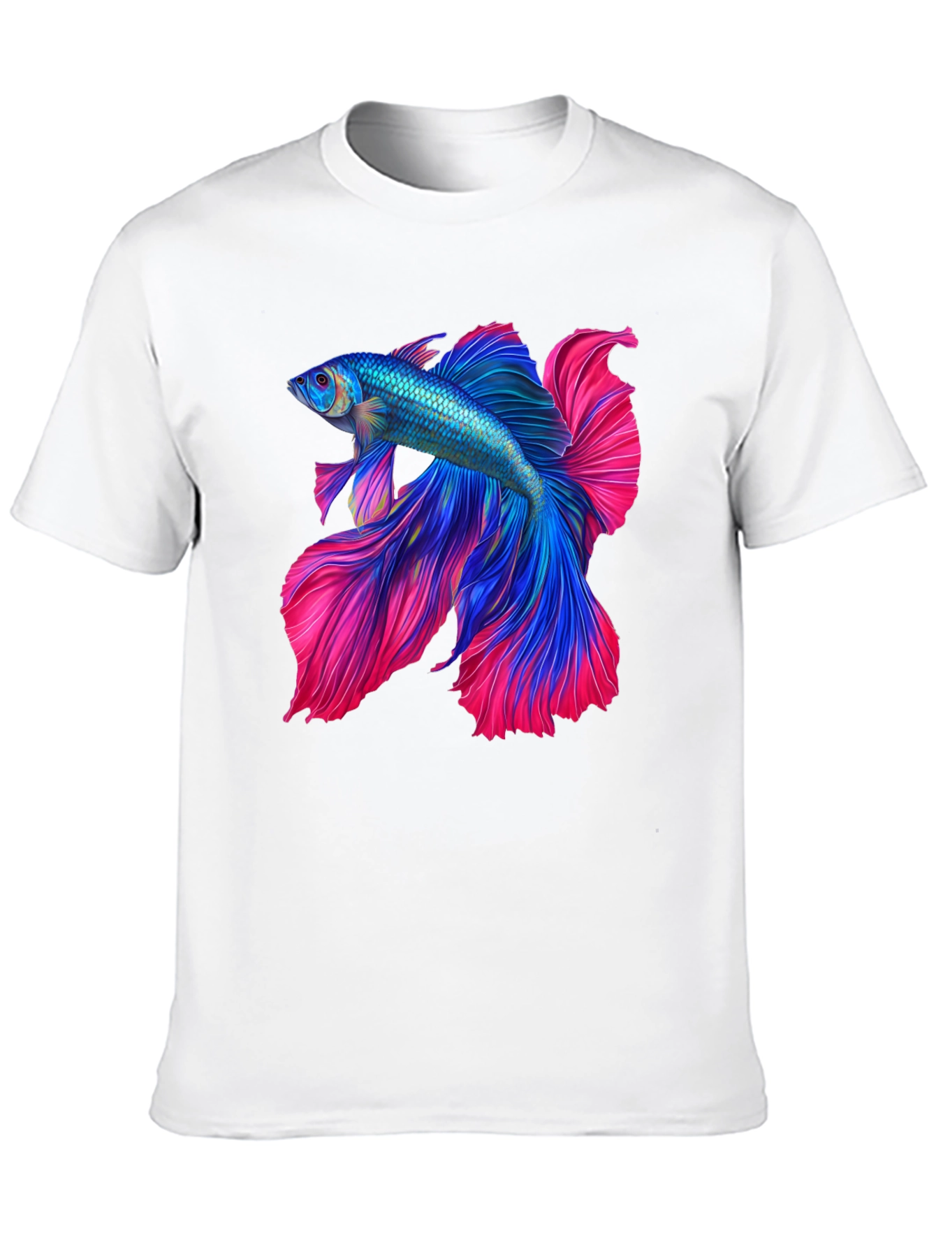 Betta Fish Graphic Tee - Unique Design