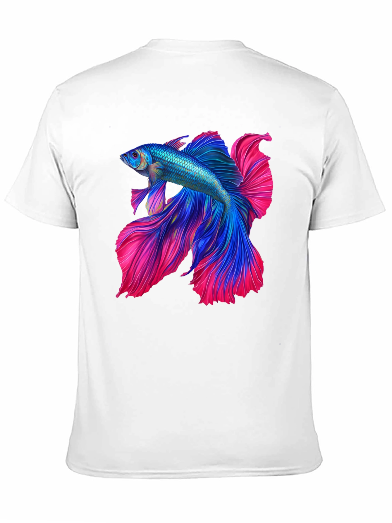 Betta Fish Graphic Tee - Unique Design