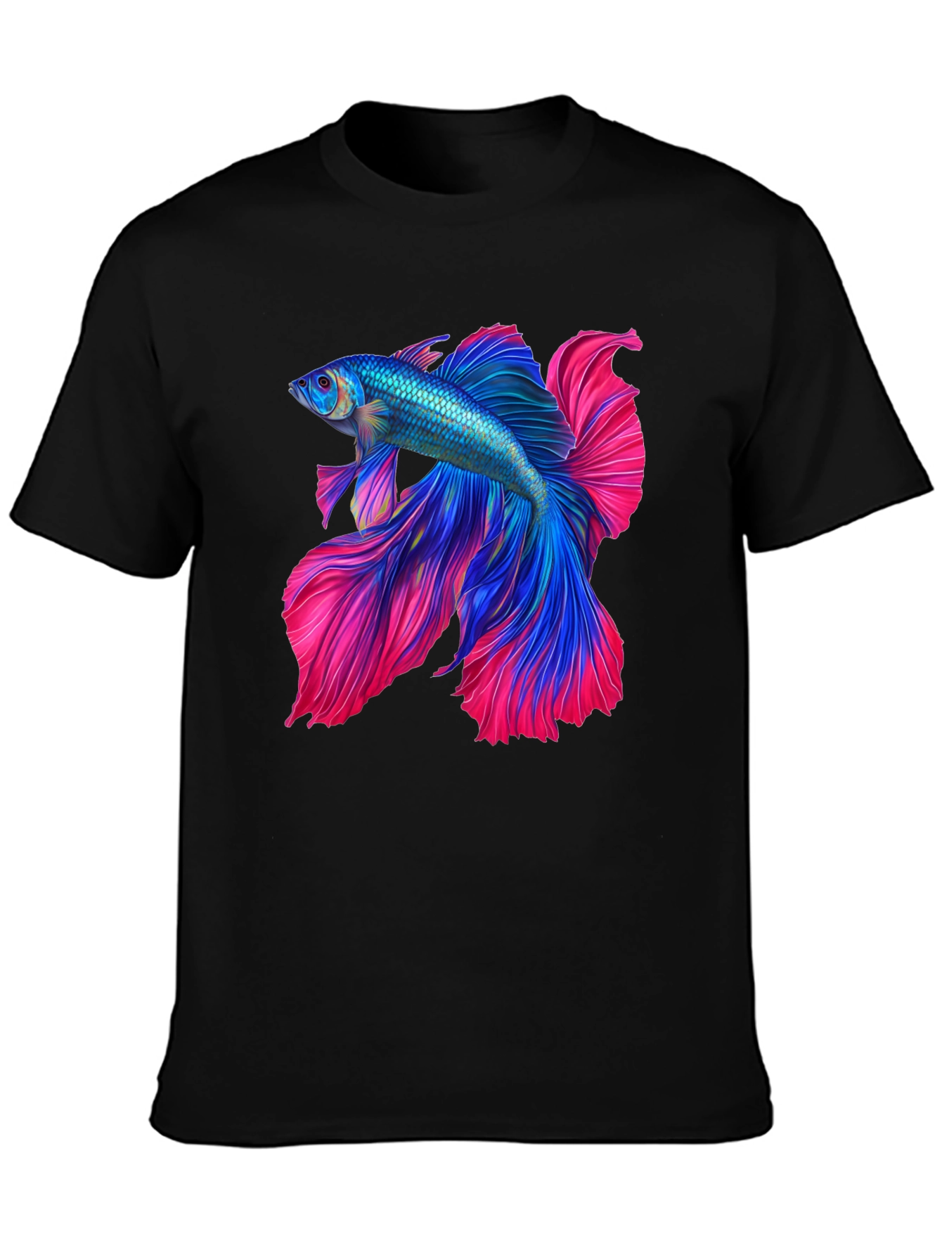 Betta Fish Graphic Tee - Unique Design