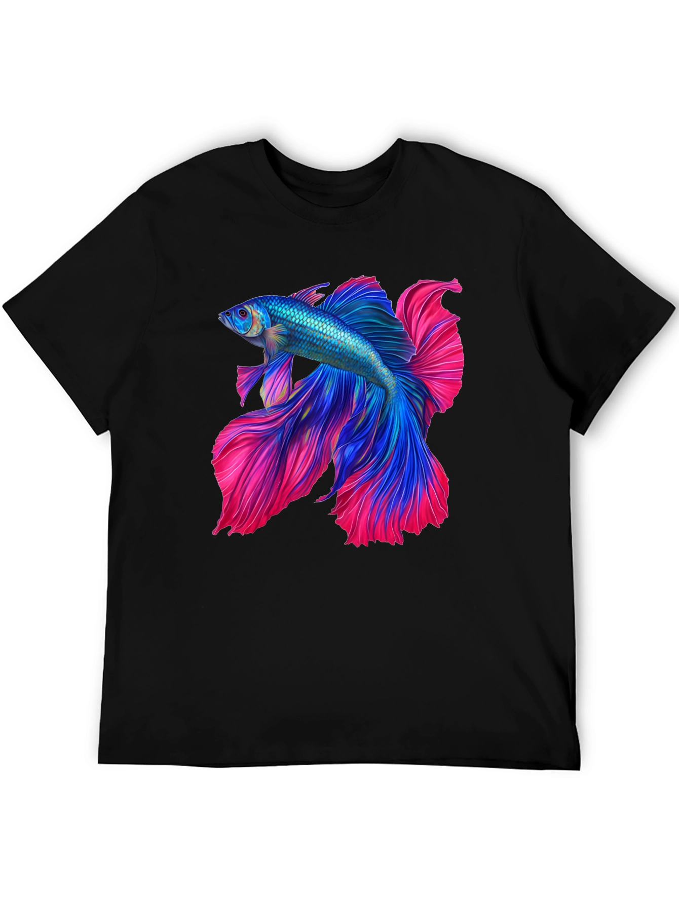 Betta Fish Graphic Tee - Unique Design