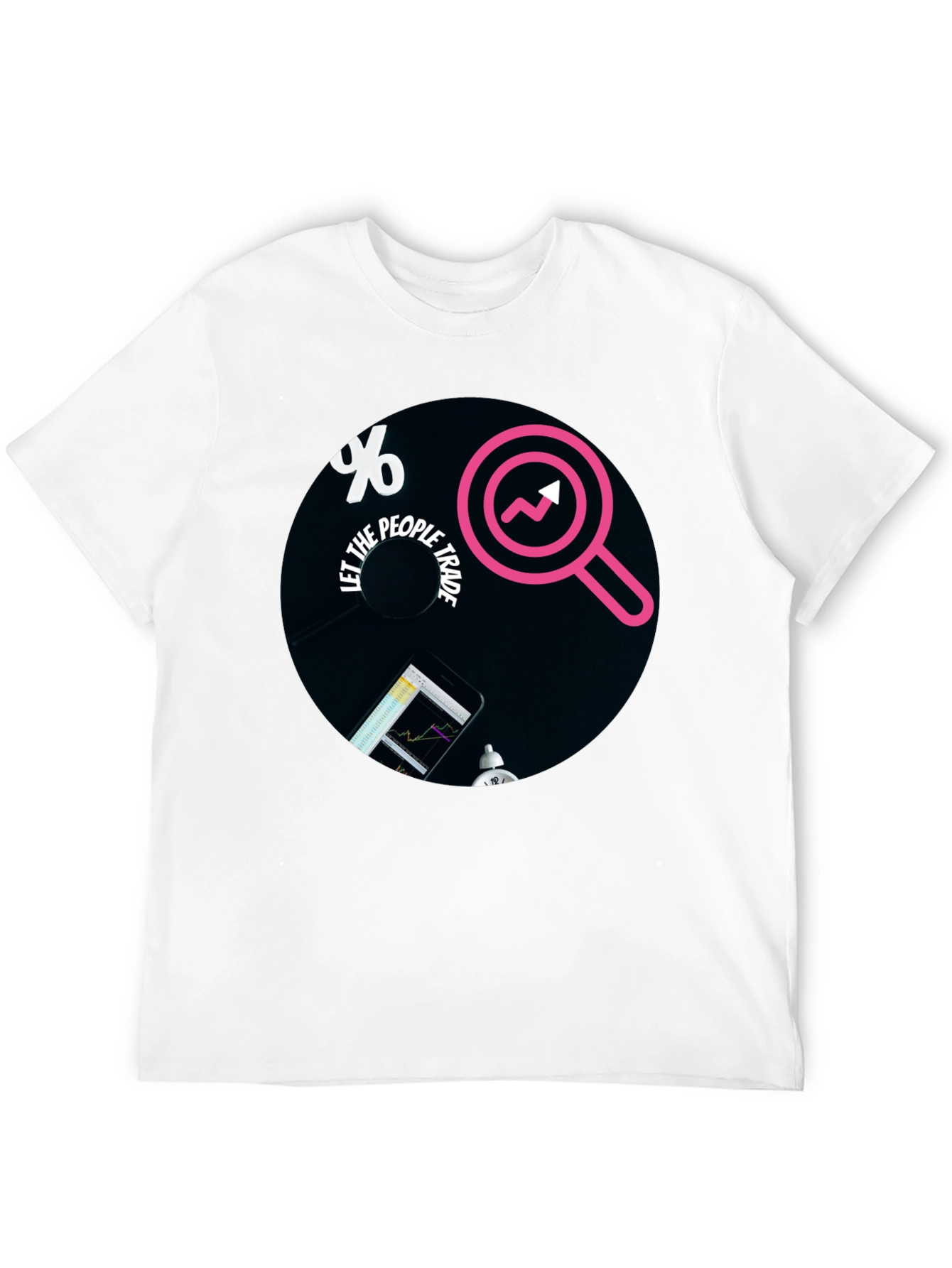 Let The People Trade Black T-Shirt