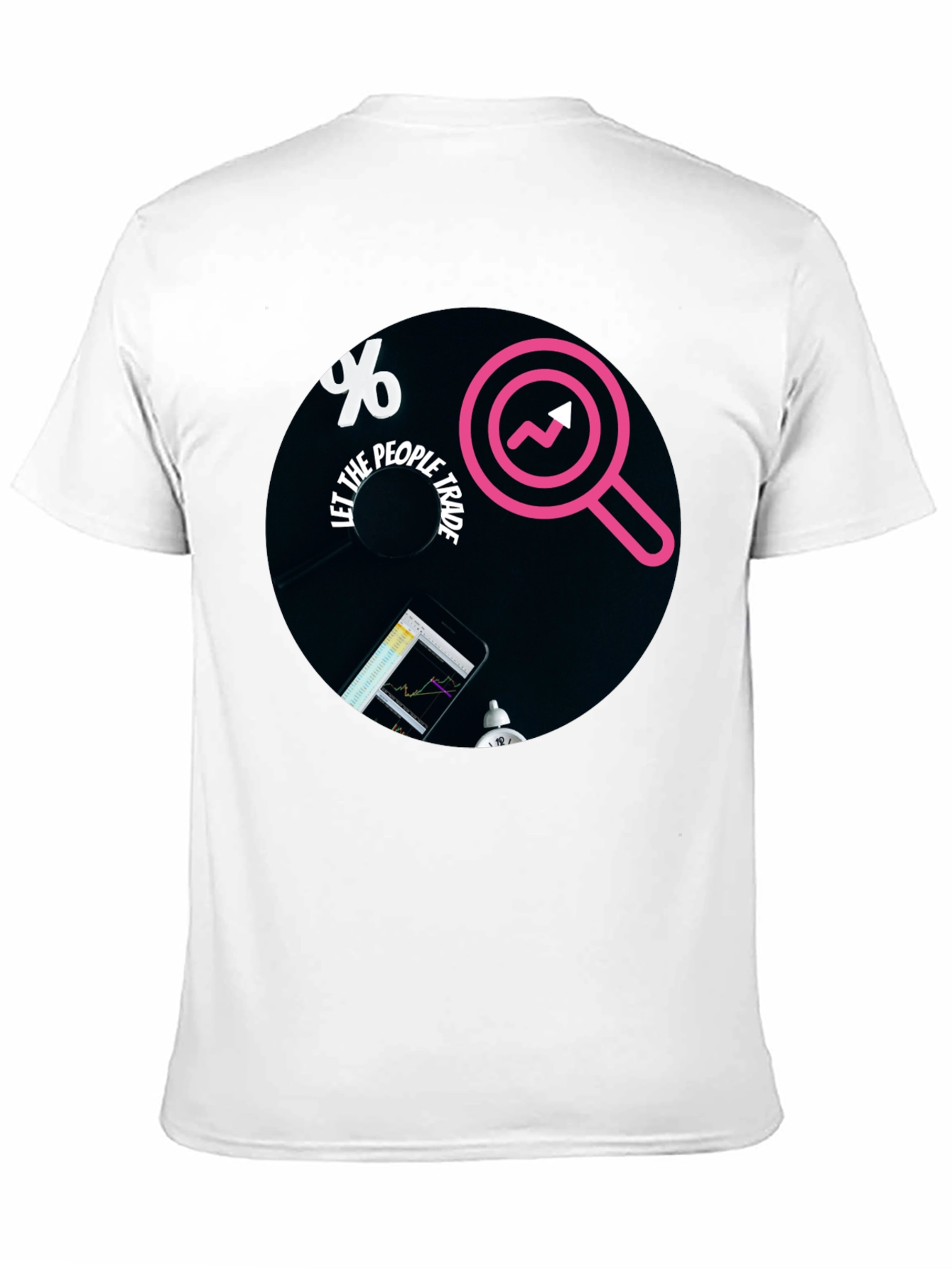 Let The People Trade Black T-Shirt