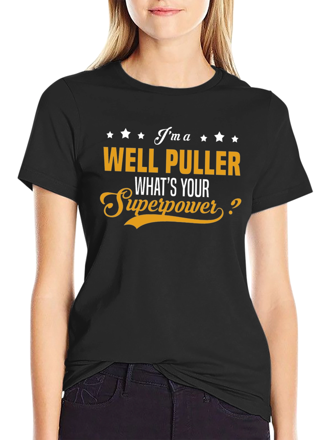 Well Puller Superpower T-Shirt - Funny Job Pride Tee