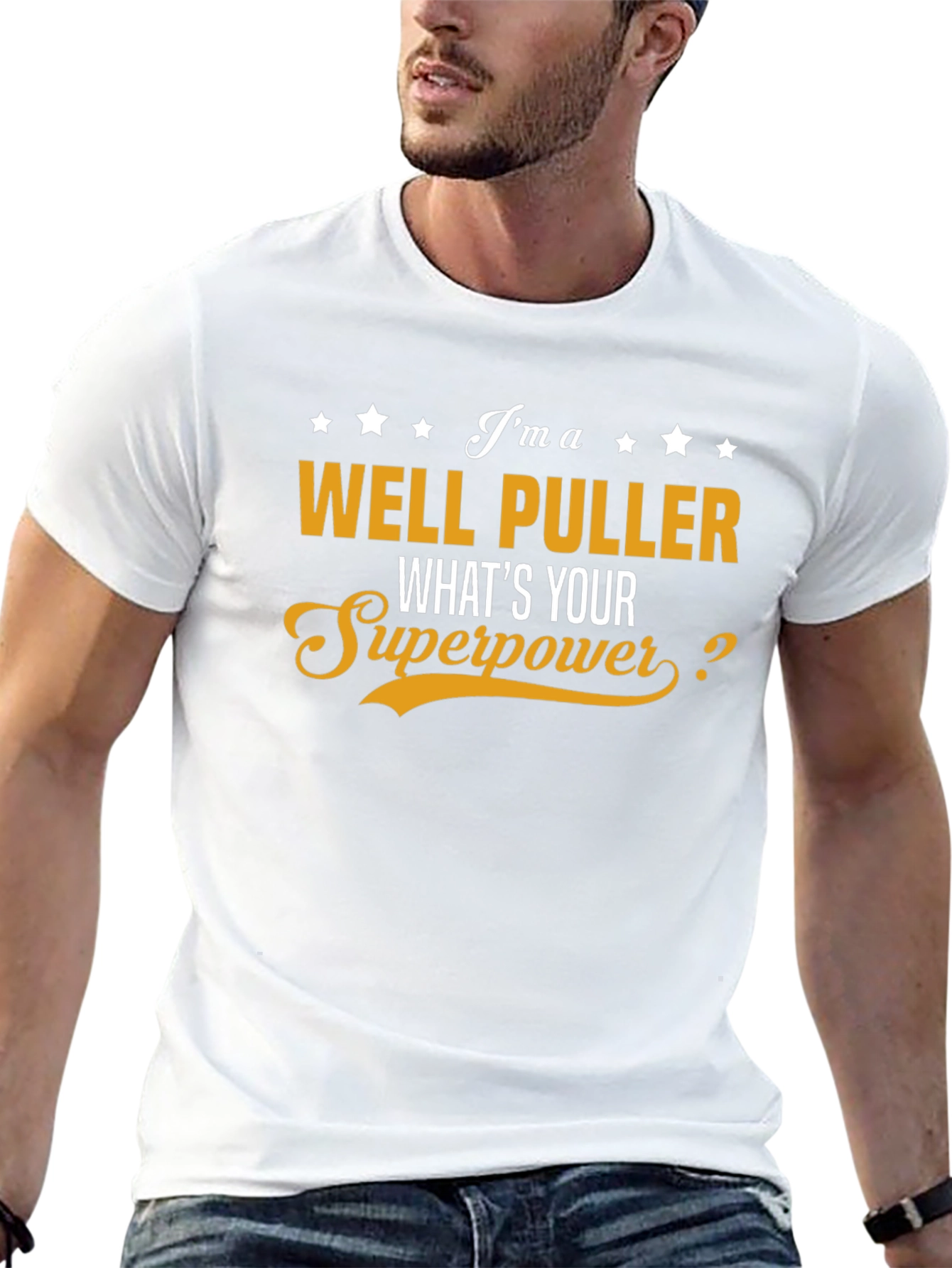 Well Puller Superpower T-Shirt - Funny Job Pride Tee