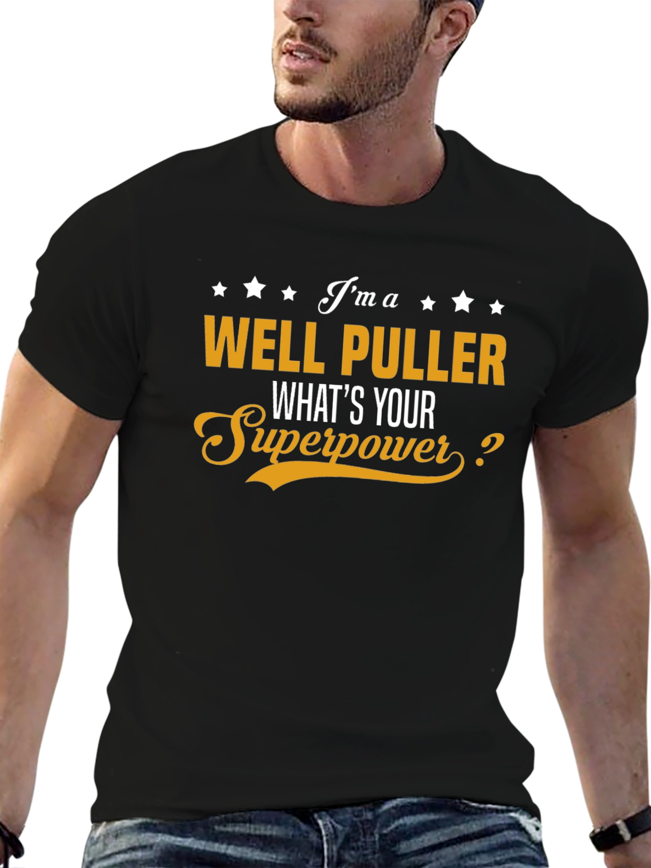 Well Puller Superpower T-Shirt - Funny Job Pride Tee