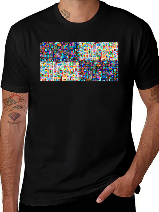 Abstract Geometric Art T-Shirt