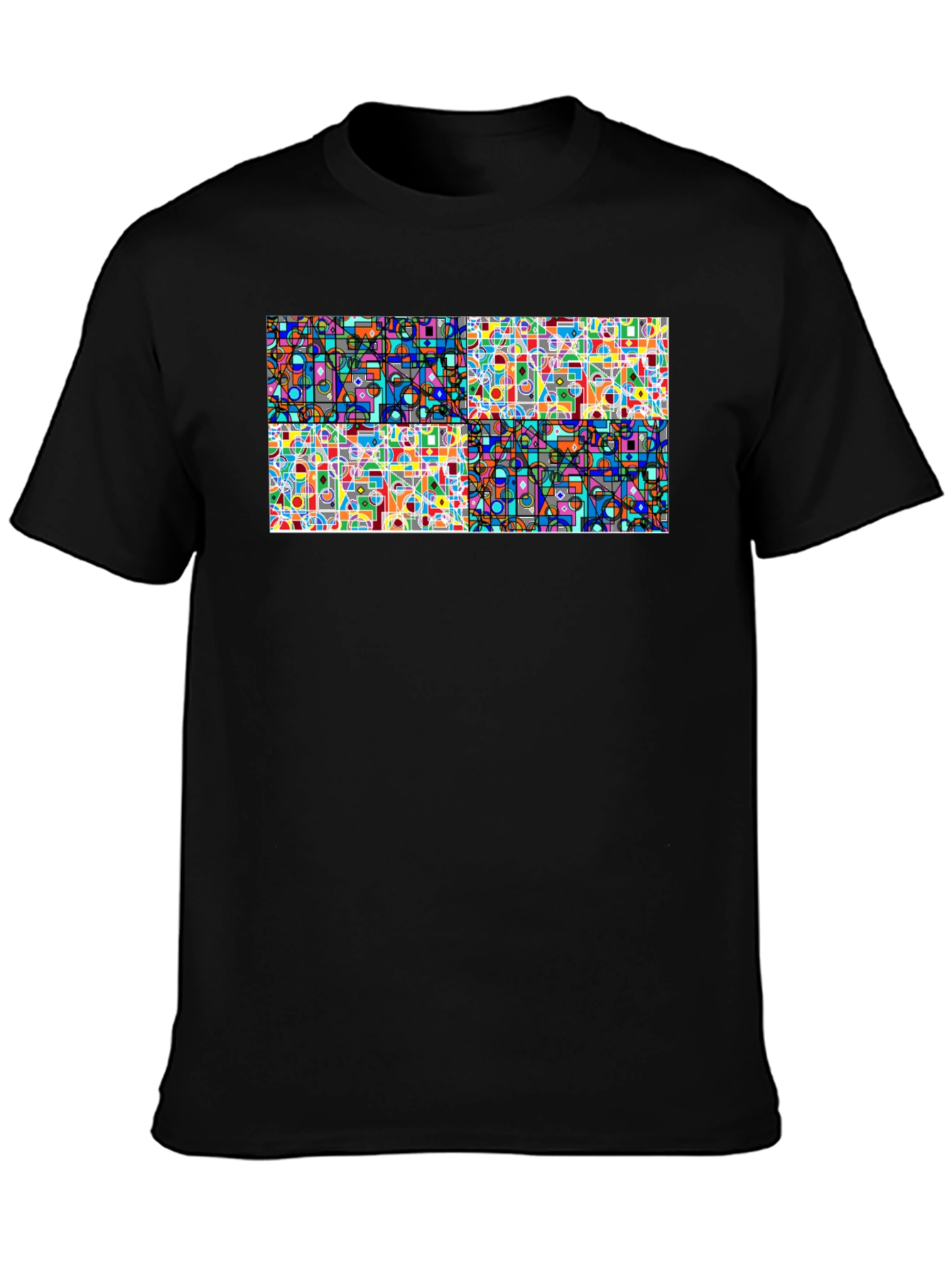 Abstract Geometric Art T-Shirt