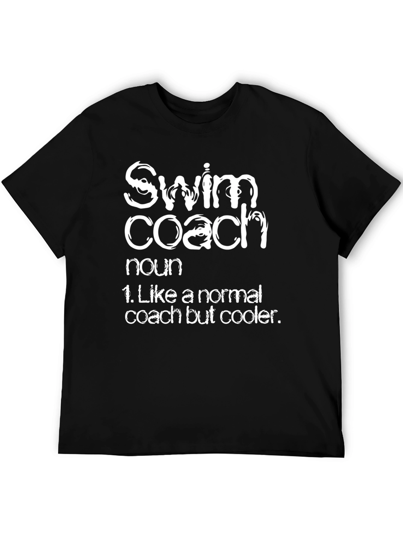 Swim Coach Definition T-Shirt - Cool Coach Tee