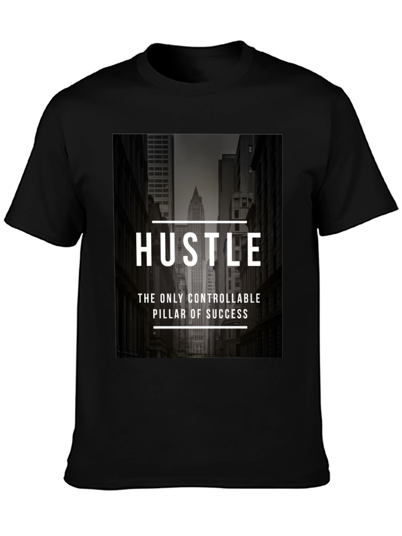 Hustle Graphic Tee - Urban Style T-Shirt