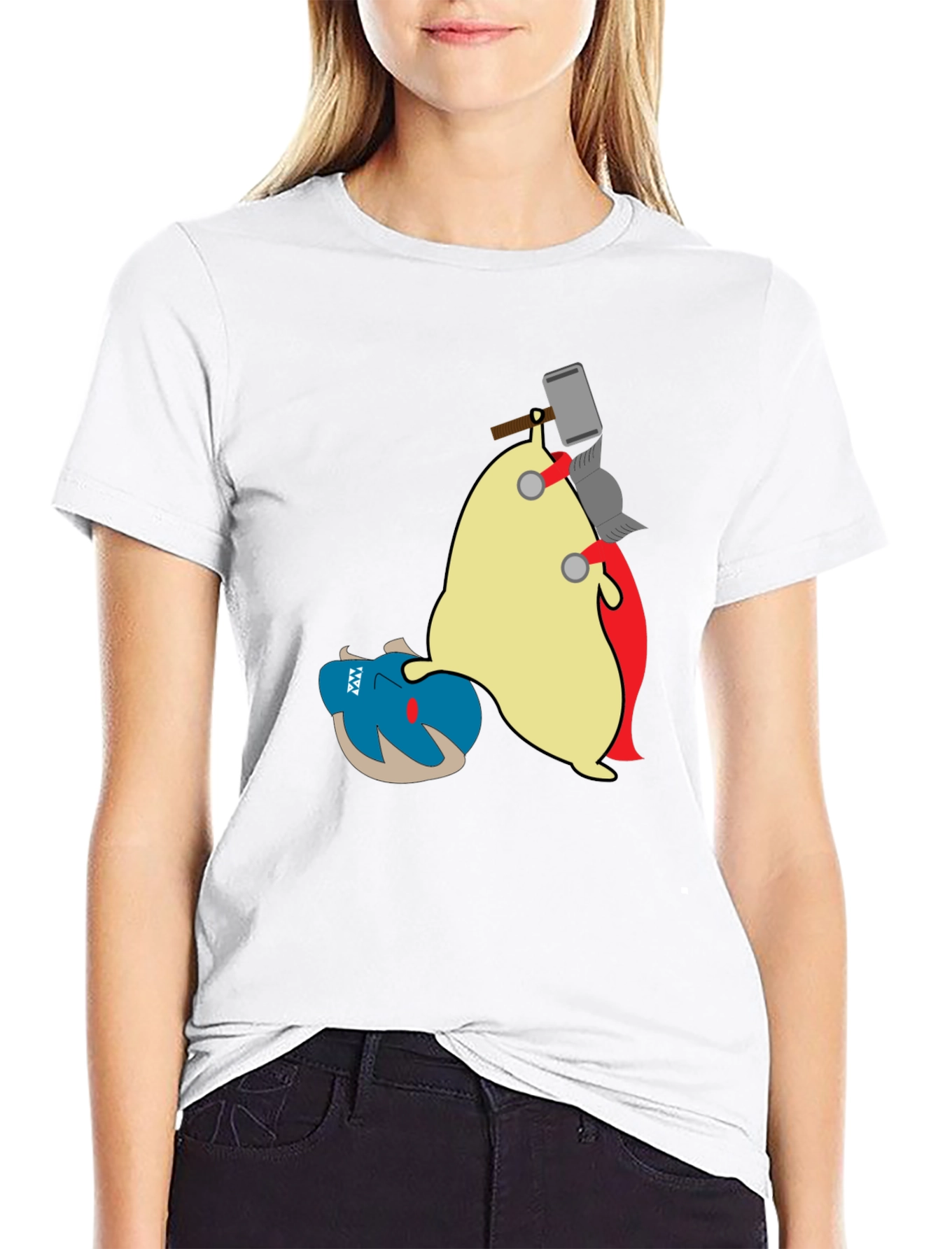 Funny Thor Slug T-Shirt - Novelty Graphic Tee