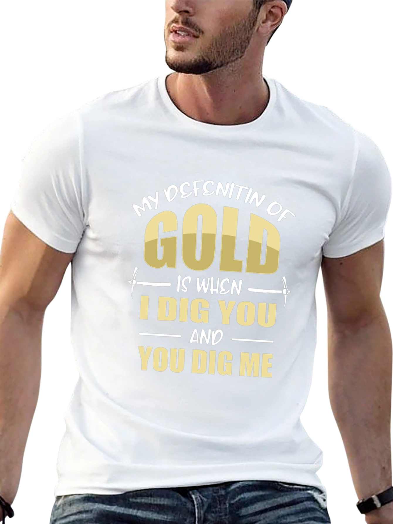 My Definition of Gold T-Shirt Funny Mining Tee