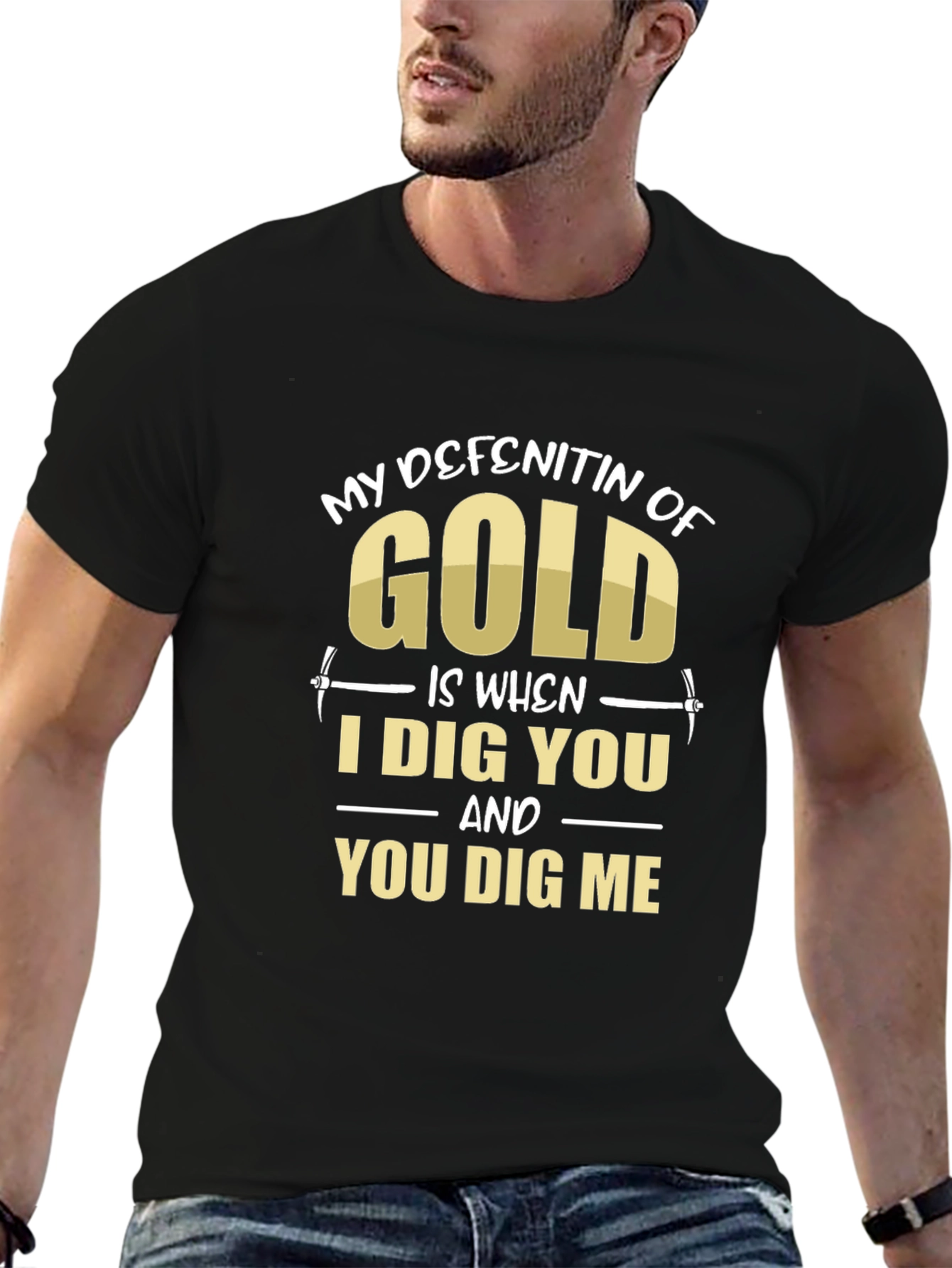 My Definition of Gold T-Shirt Funny Mining Tee