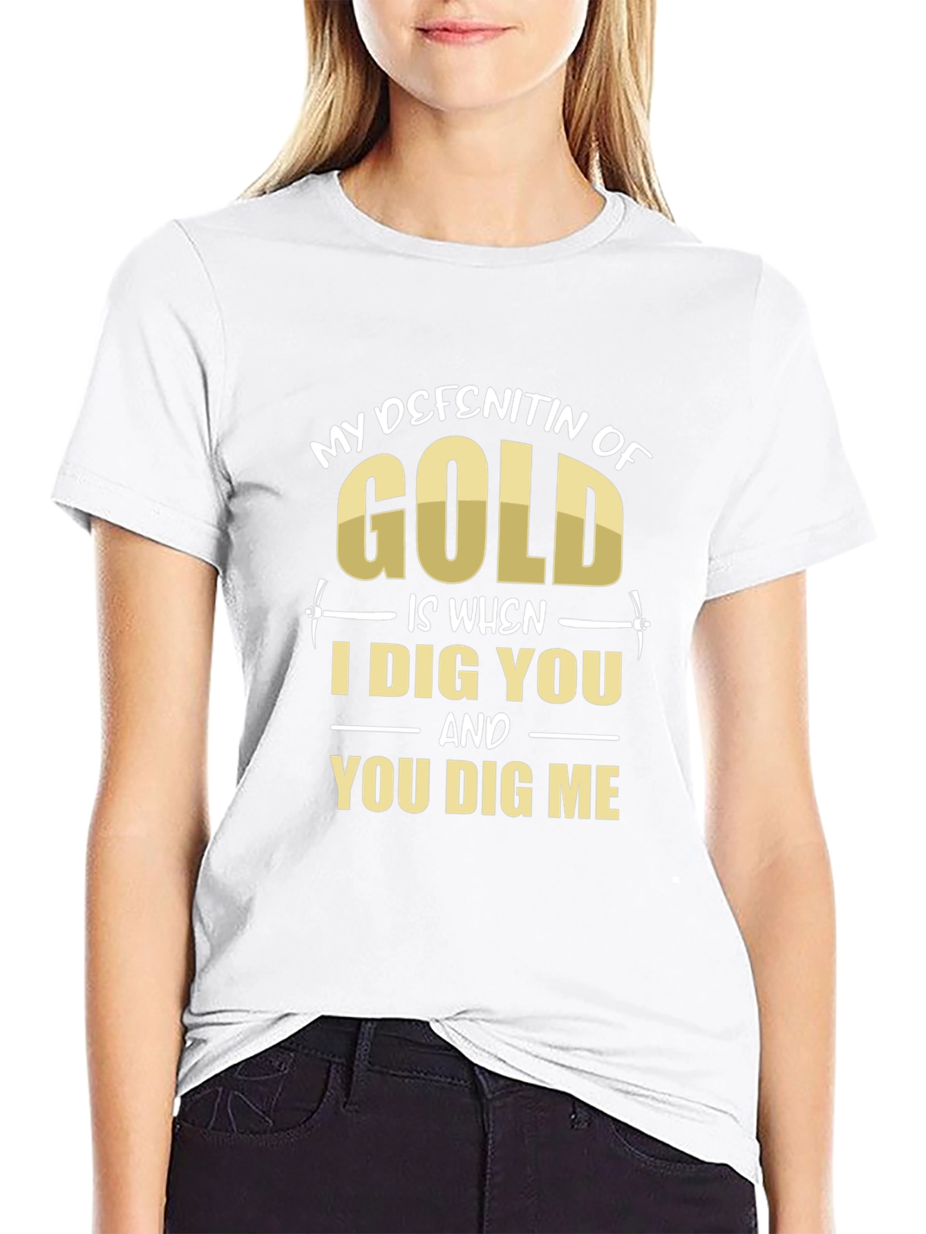 My Definition of Gold T-Shirt Funny Mining Tee