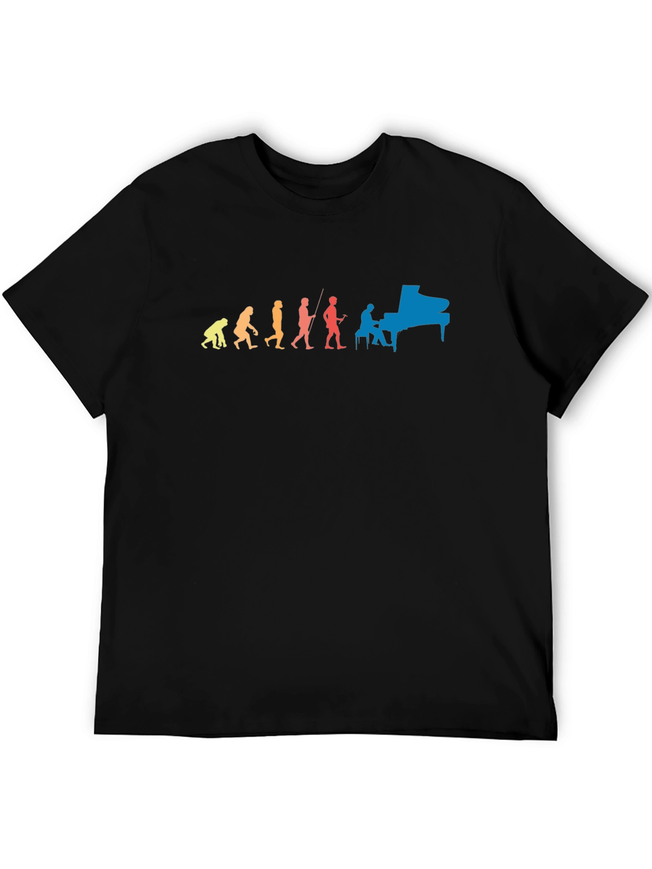 Evolution of Man and Music T-Shirt