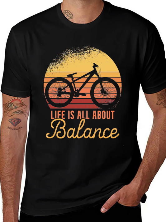 Life is All About Balance Bike T-Shirt