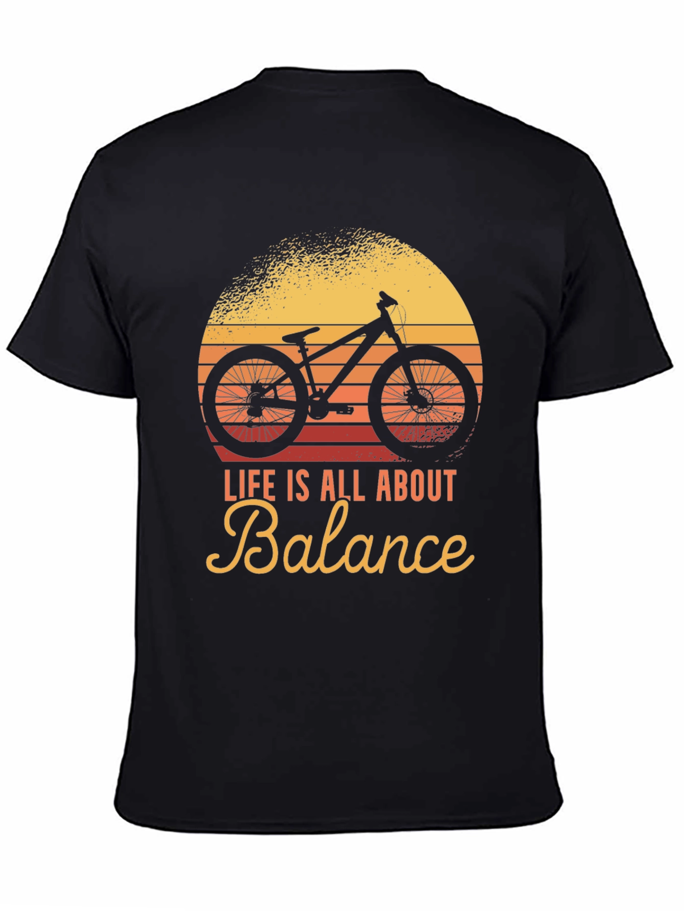 Life is All About Balance Bike T-Shirt