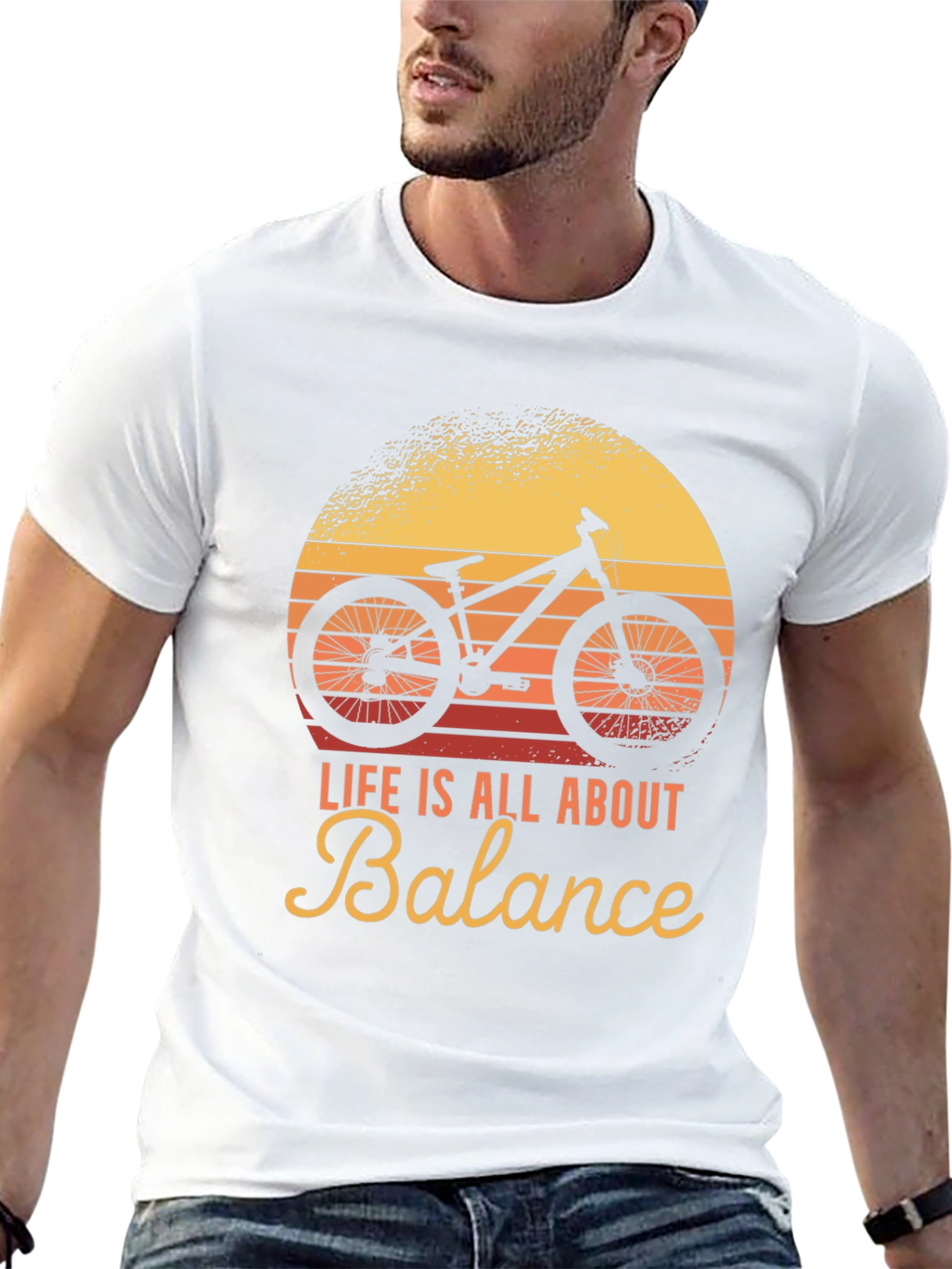 Life is All About Balance Bike T-Shirt