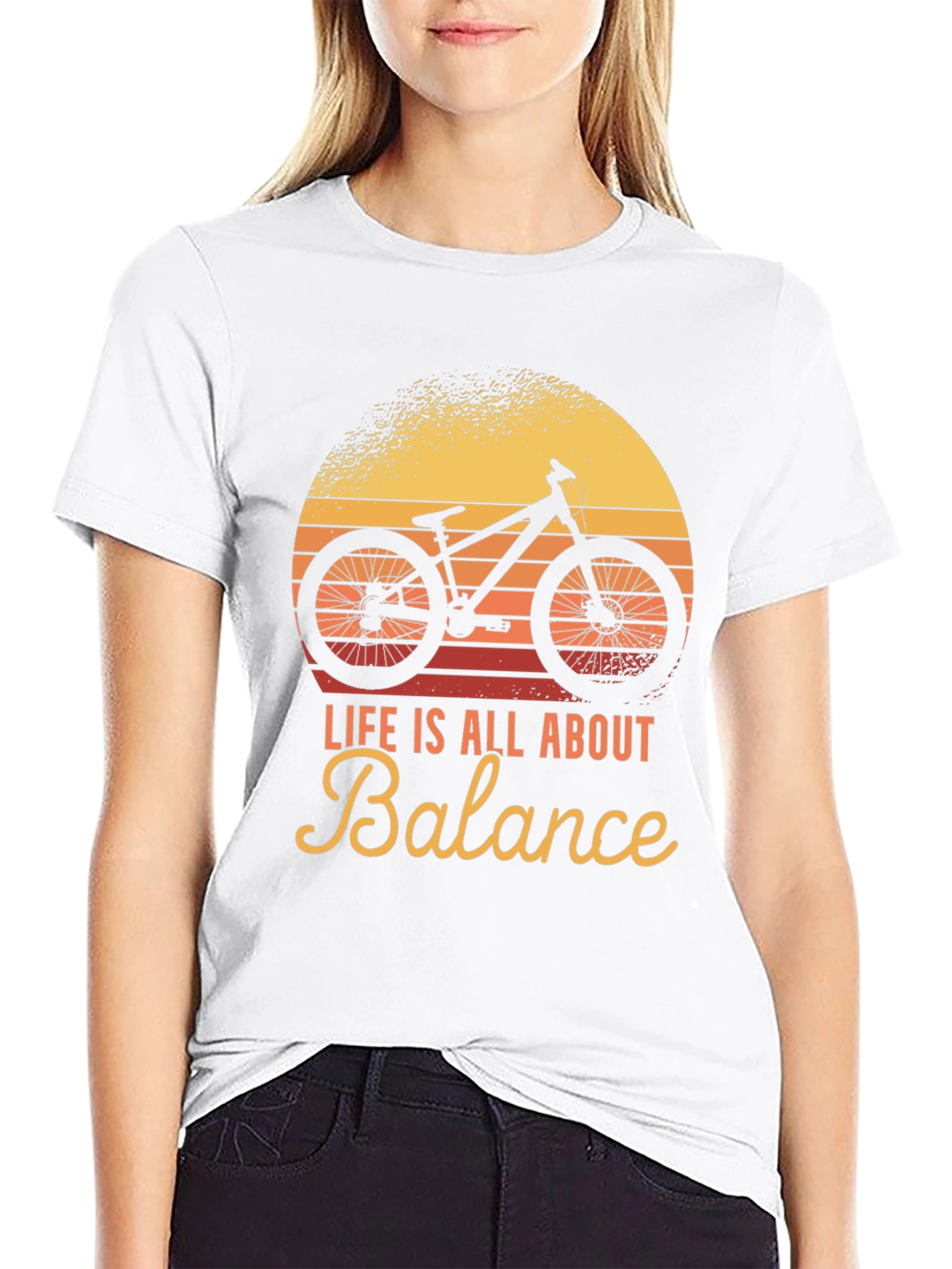 Life is All About Balance Bike T-Shirt