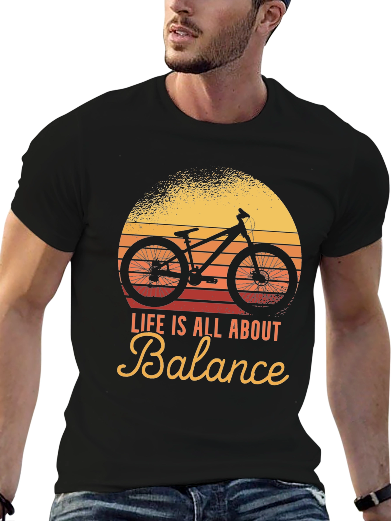 Life is All About Balance Bike T-Shirt