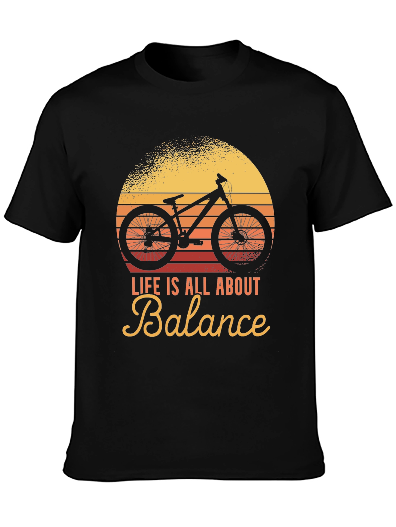 Life is All About Balance Bike T-Shirt
