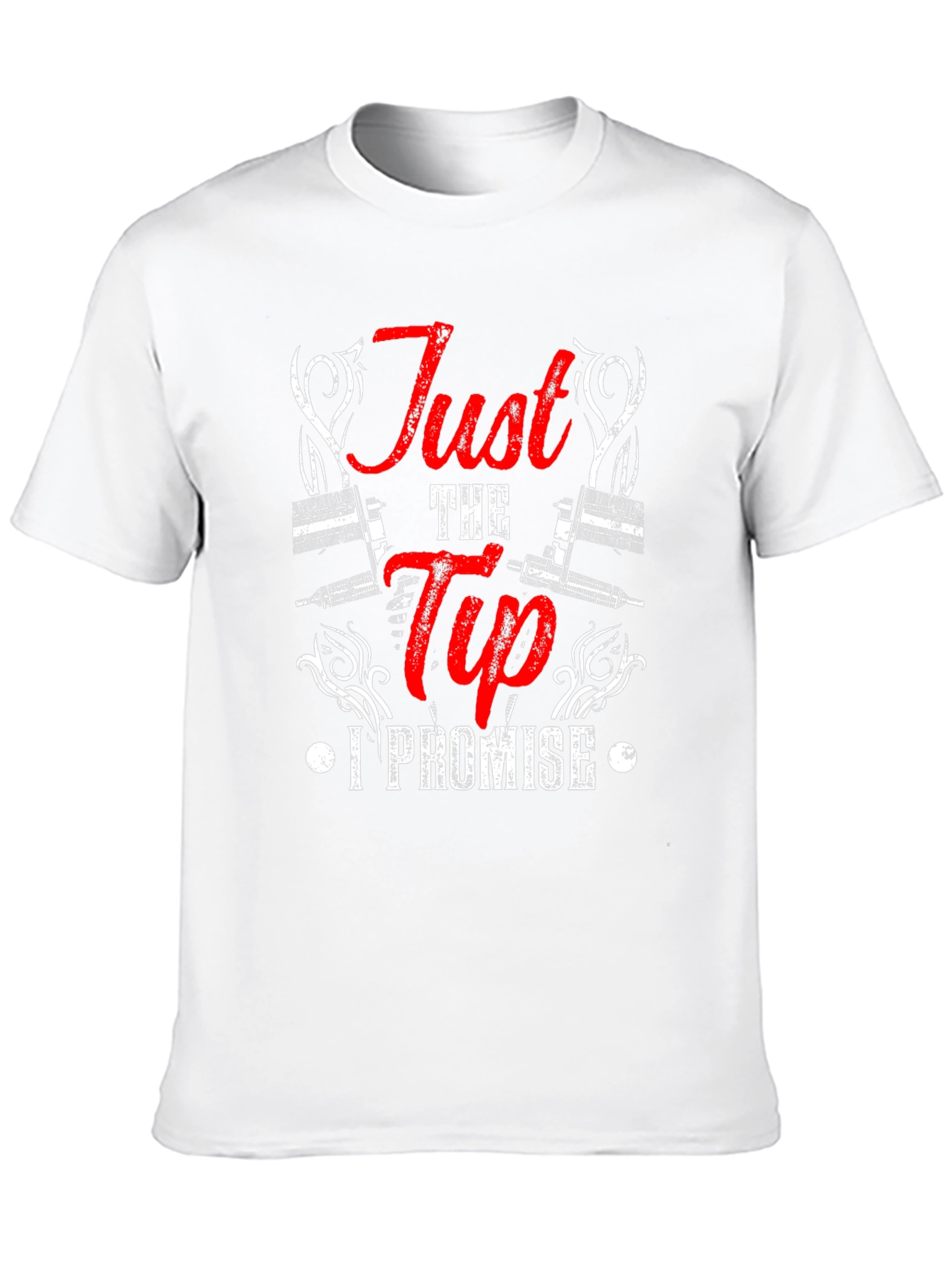 Just the Tip I Promise Black T-Shirt