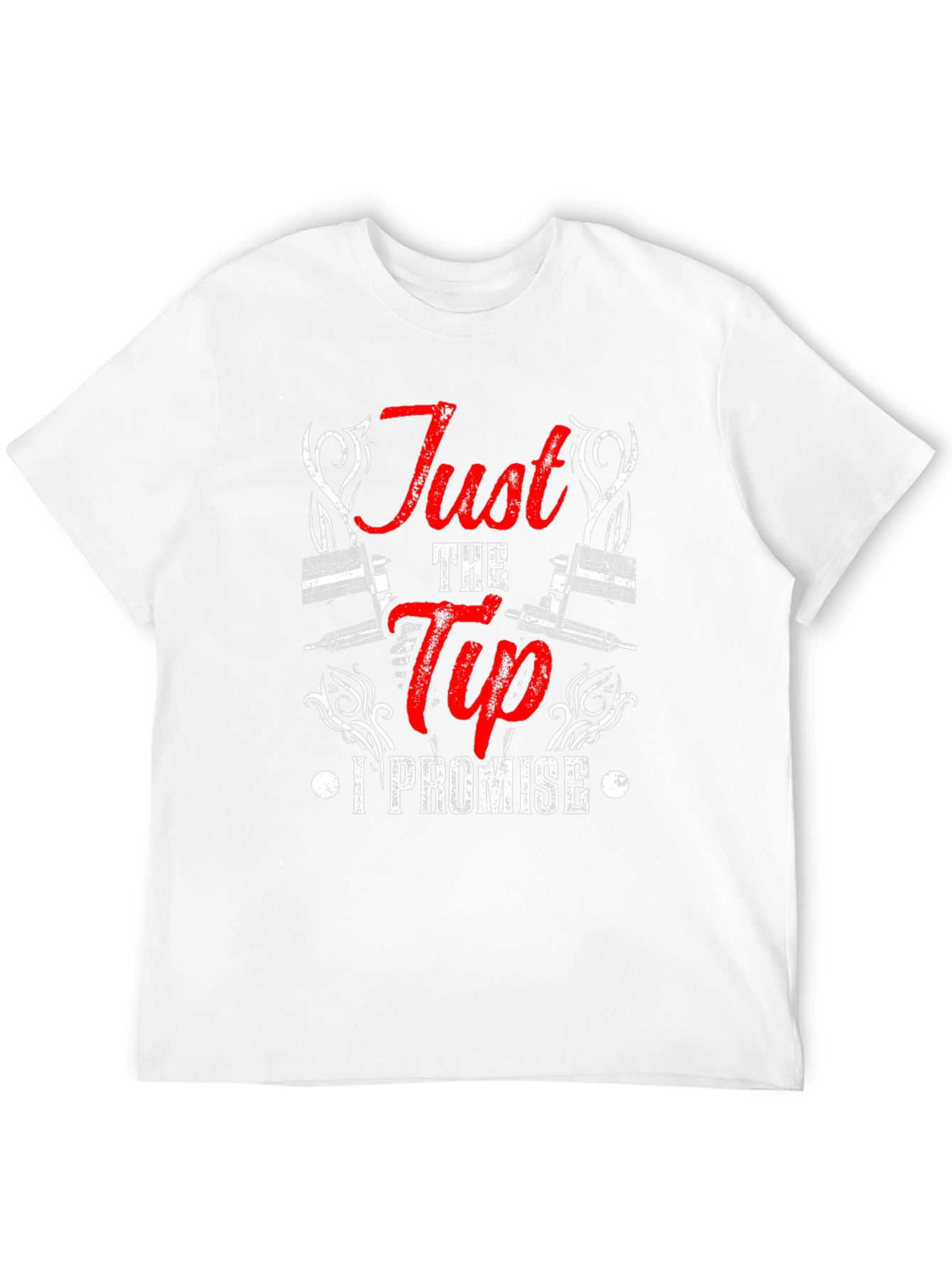 Just the Tip I Promise Black T-Shirt