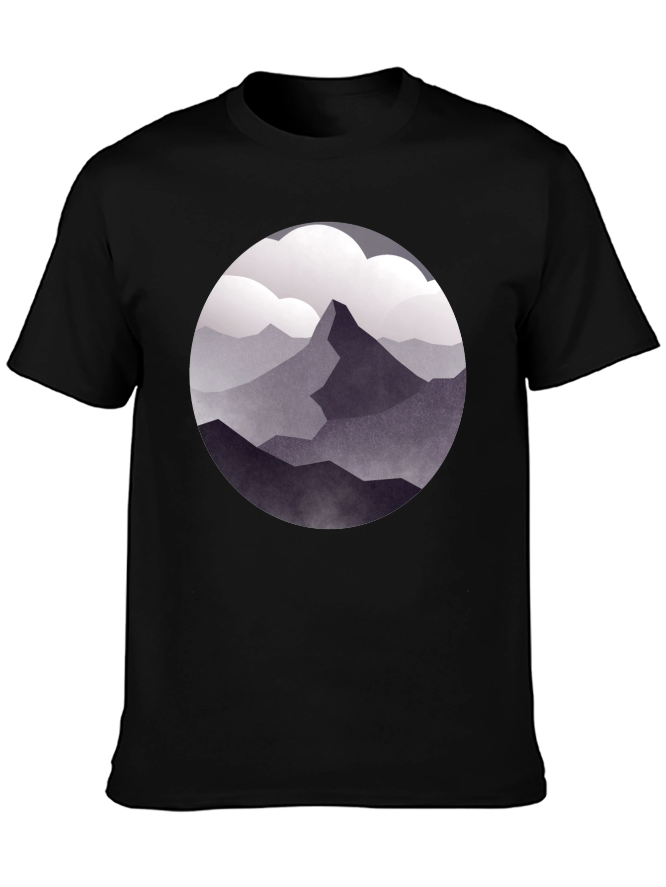 Mountain Peak Graphic Tee - Nature Inspired Design
