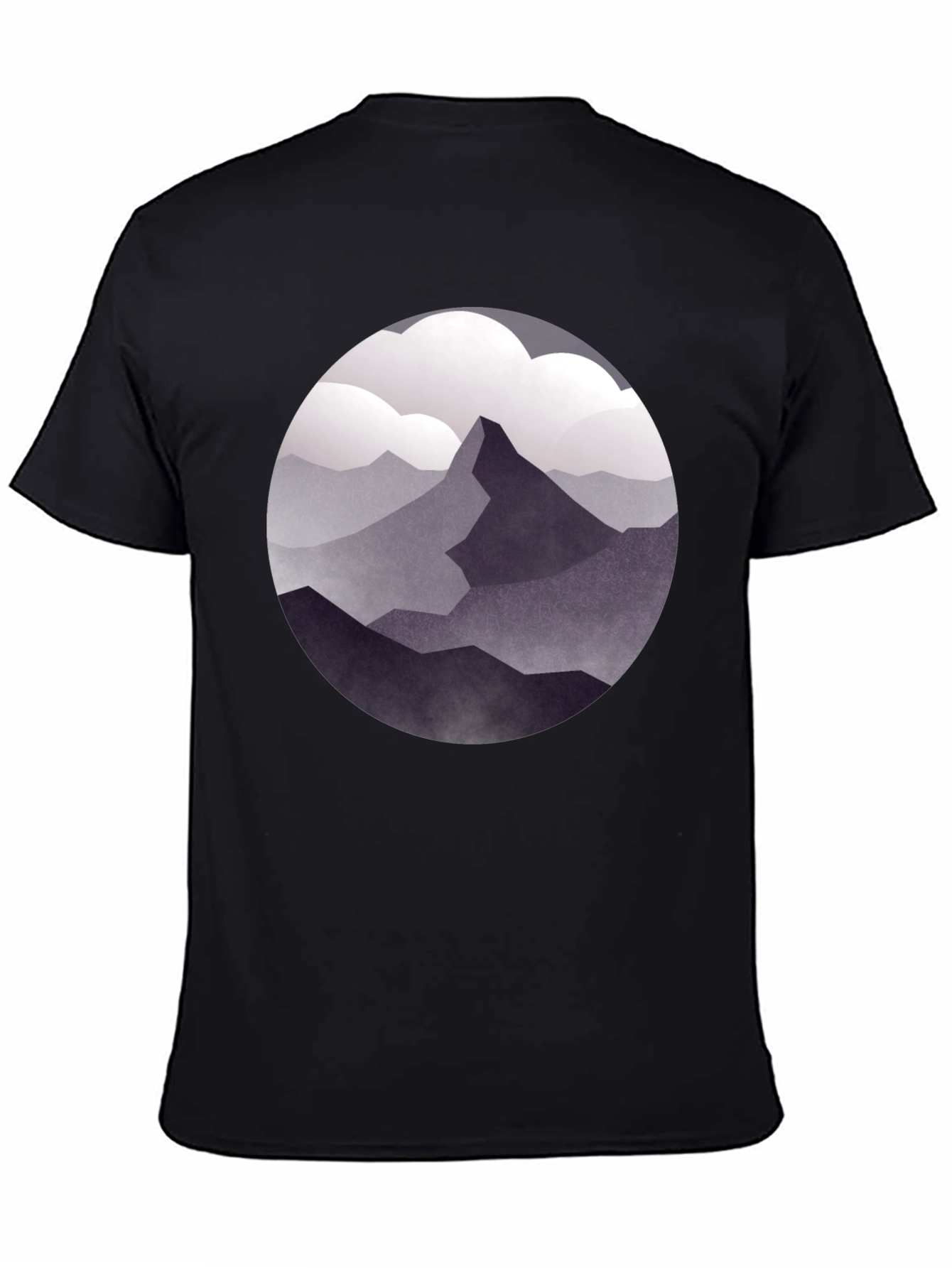 Mountain Peak Graphic Tee - Nature Inspired Design