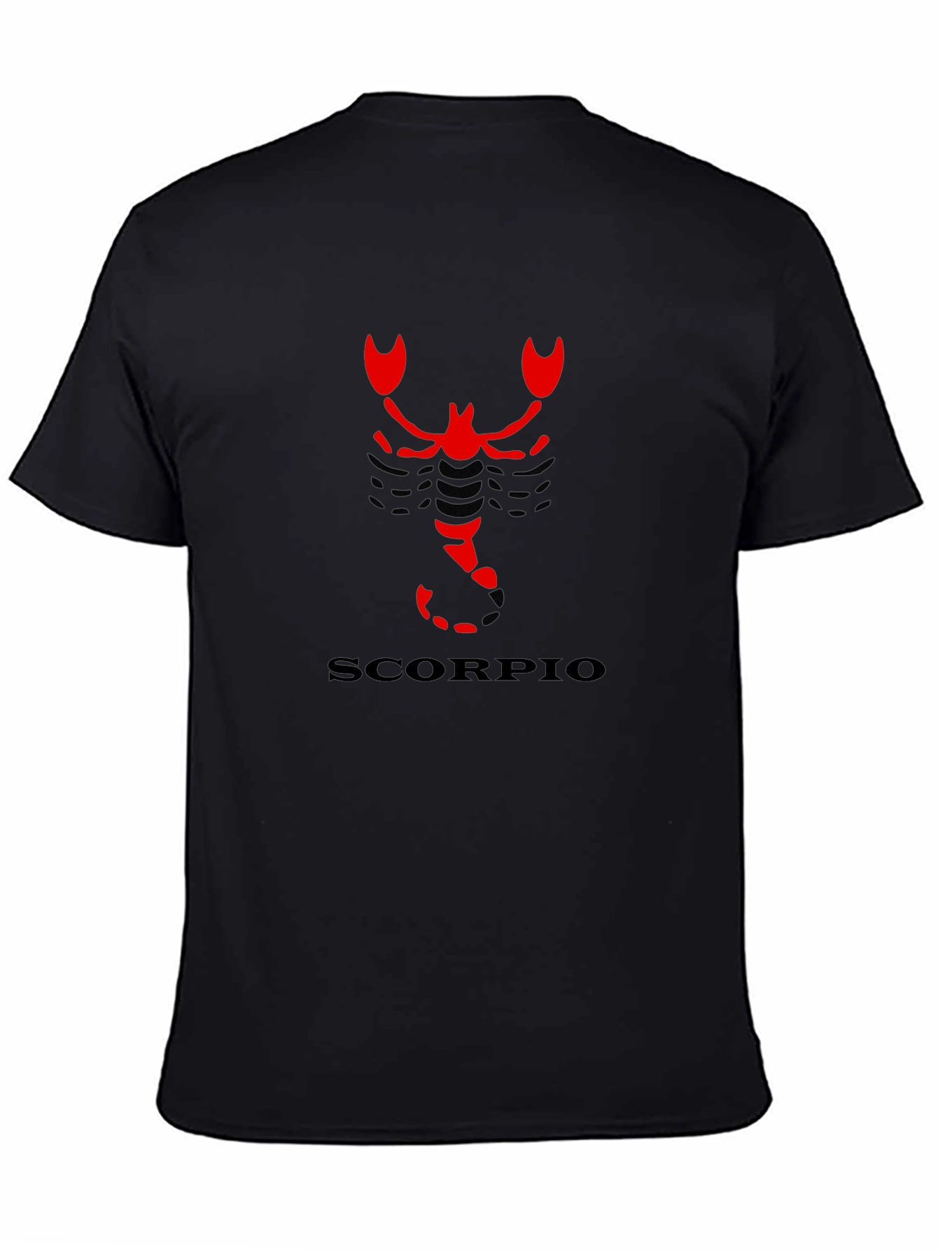 Scorpio Zodiac Black T-Shirt