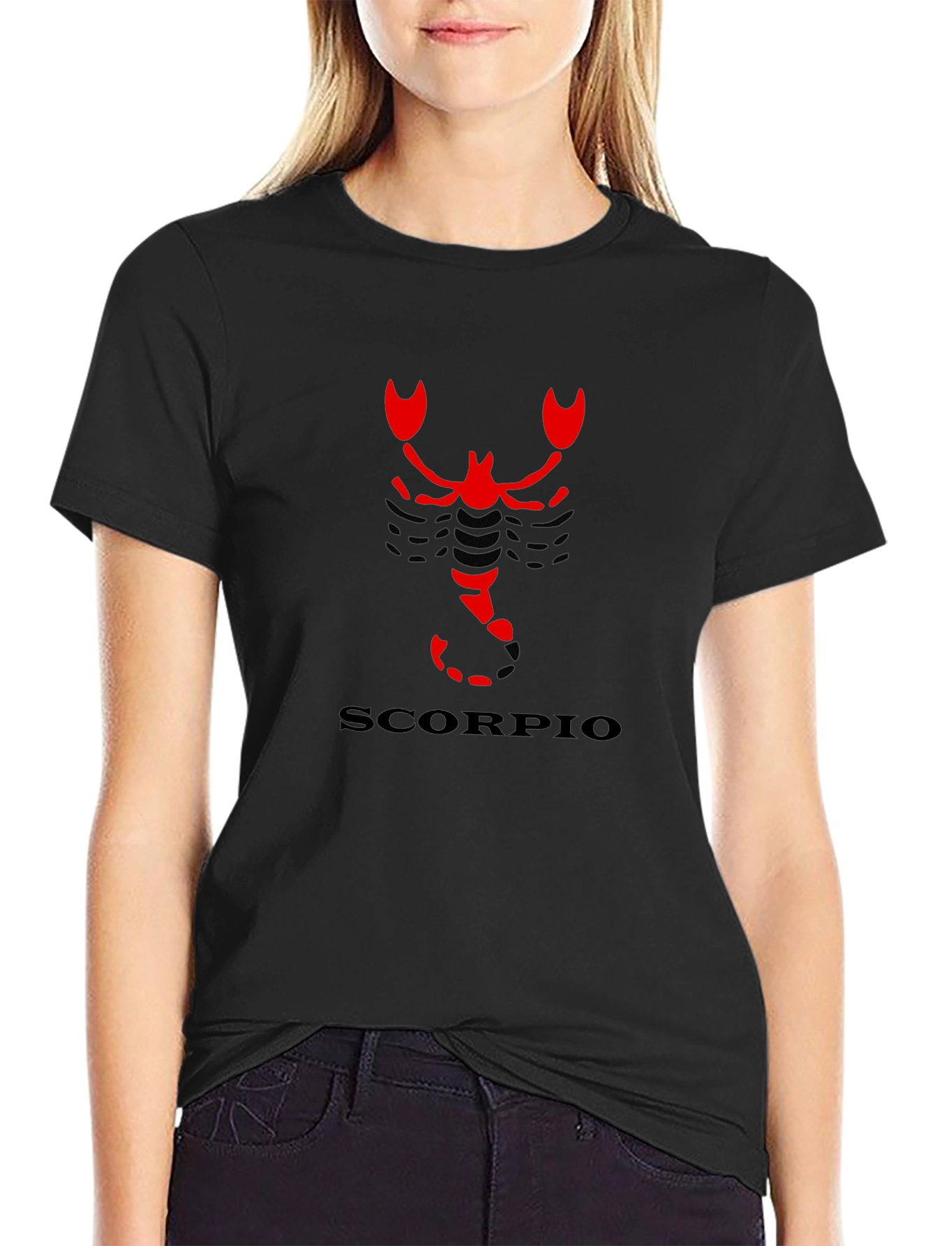 Scorpio Zodiac Black T-Shirt