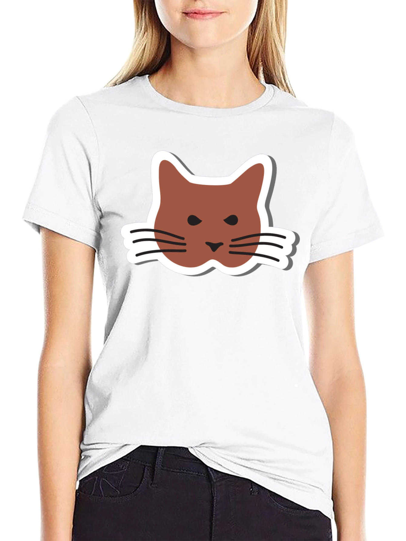 Cute Cat Graphic Tee