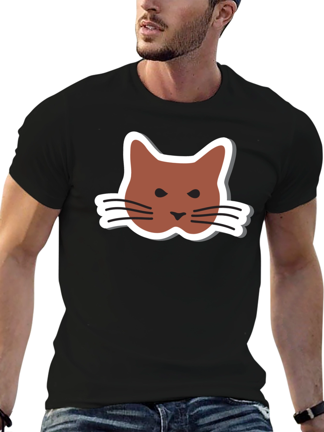 Cute Cat Graphic Tee