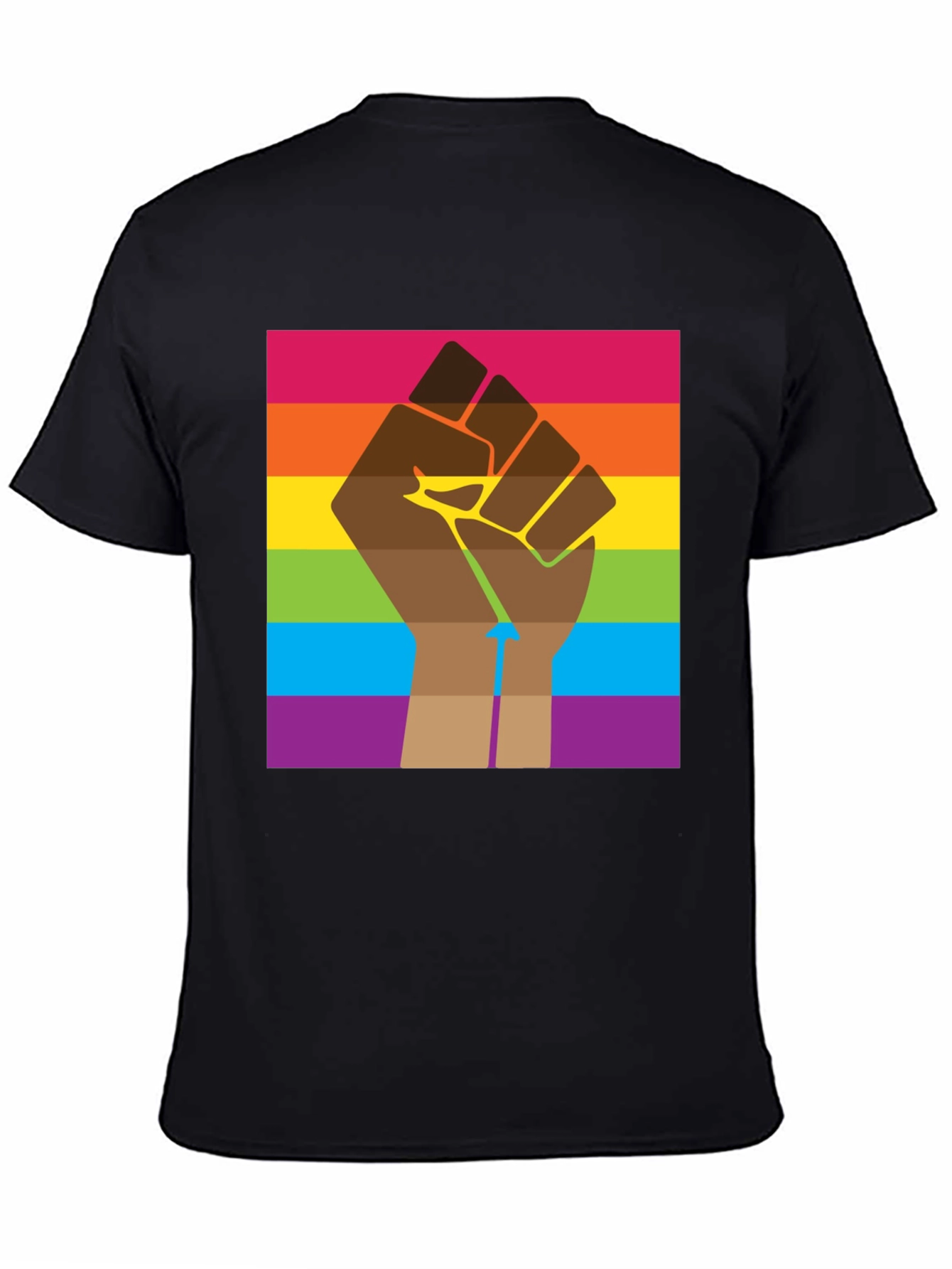 Equality Fist Rainbow T-Shirt