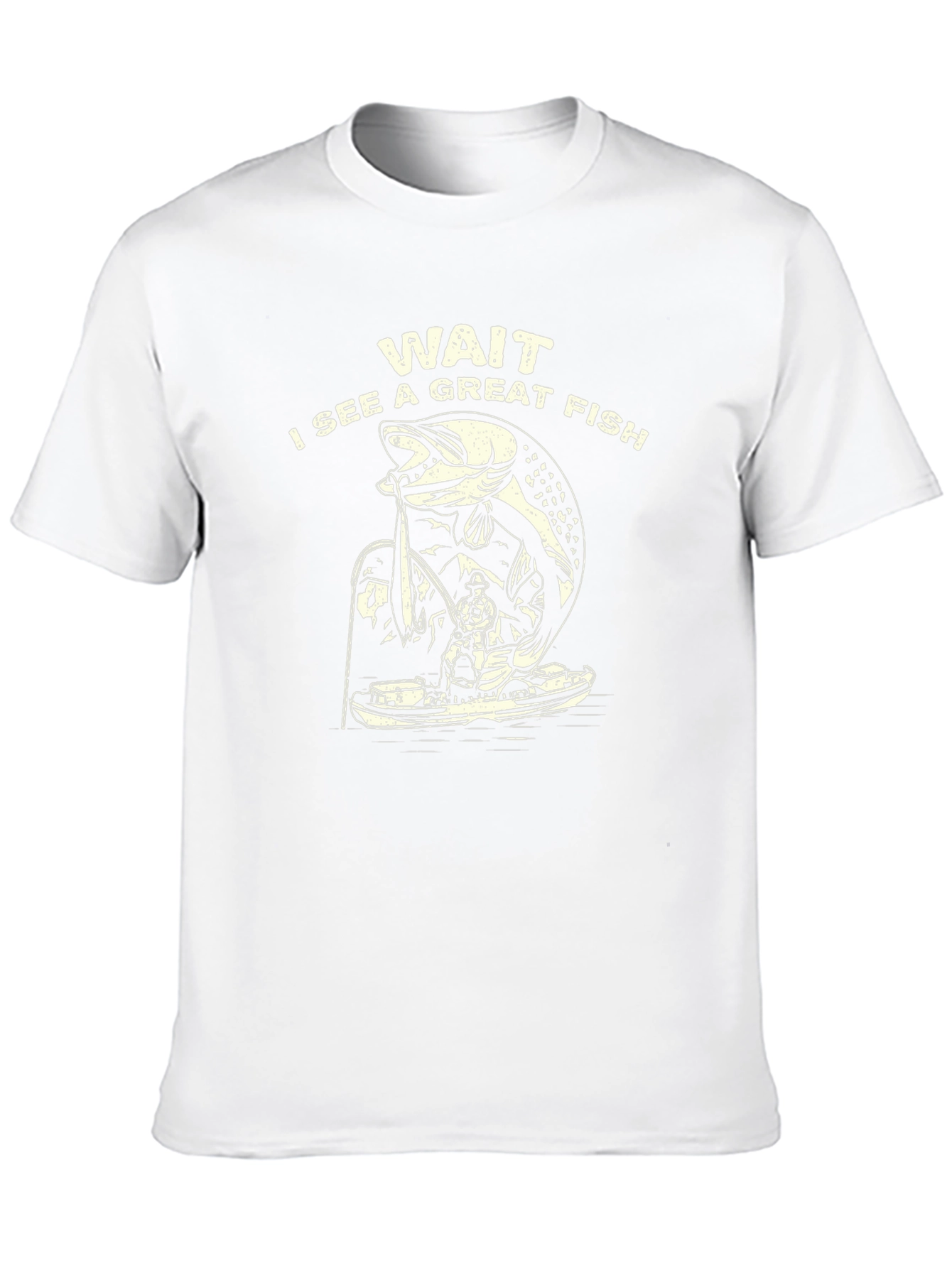 Wait I See a Great Fish Graphic Tee
