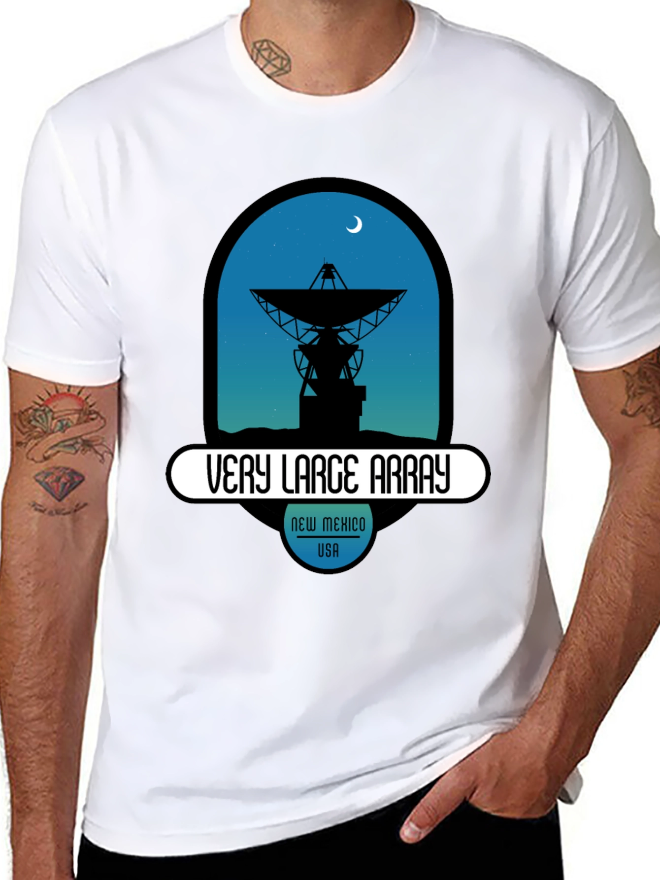 Very Large Array Telescope Graphic Tee