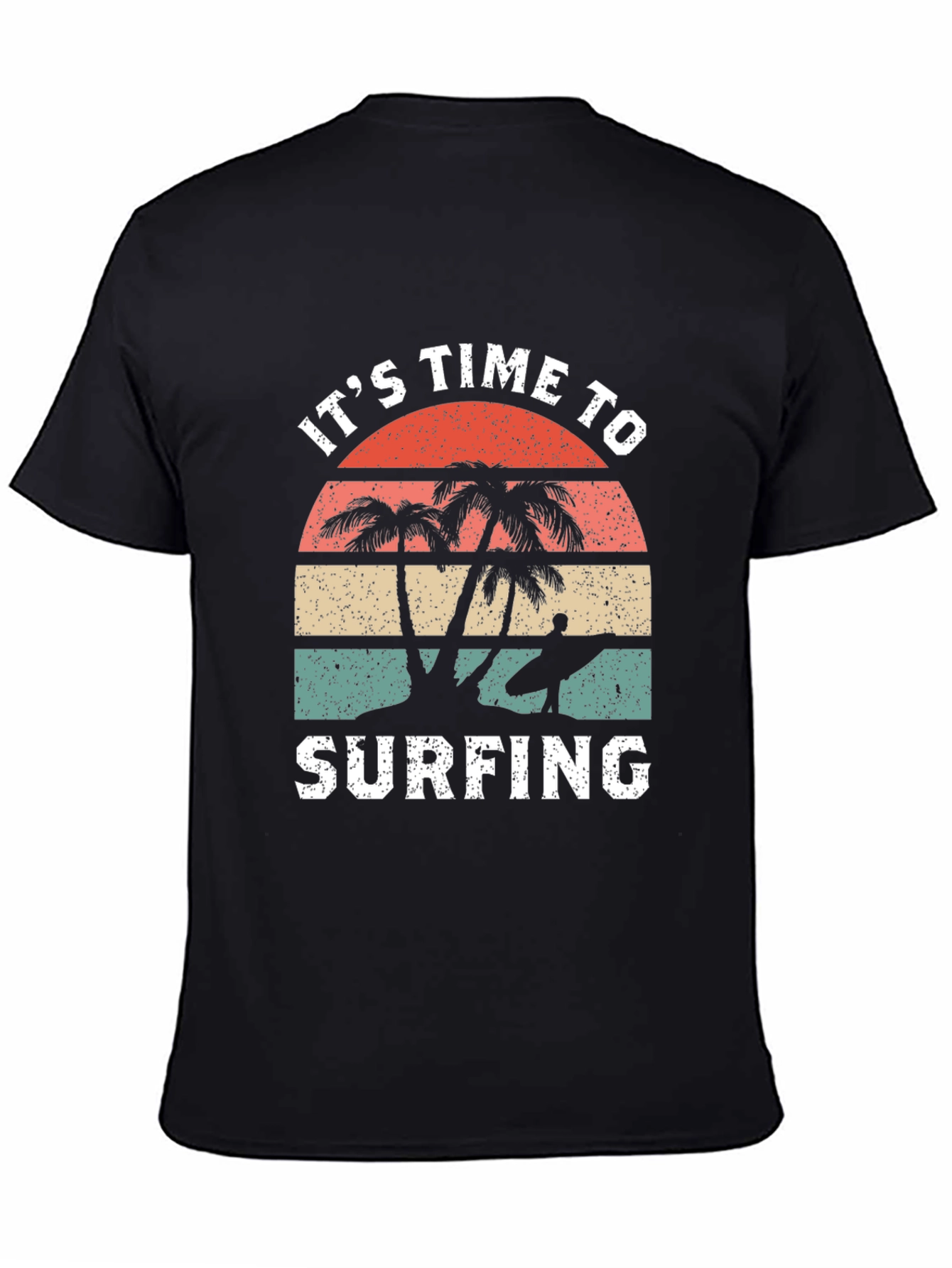 Its Time to Surfing Graphic T-Shirt