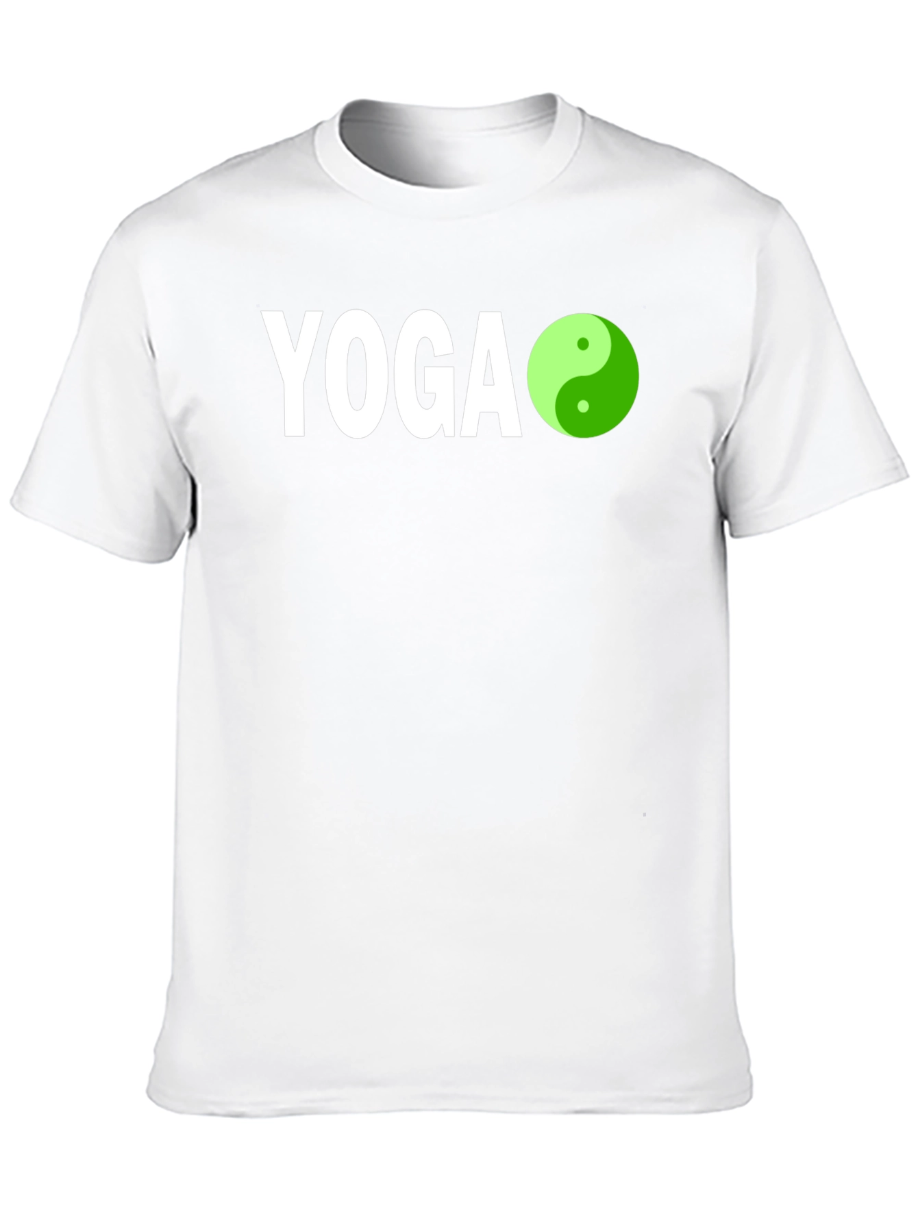 Yoga Yin Yang T-Shirt - Black