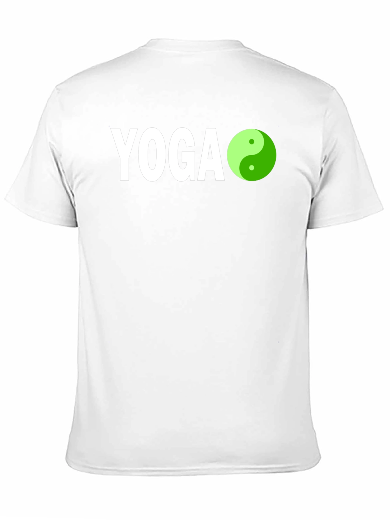 Yoga Yin Yang T-Shirt - Black