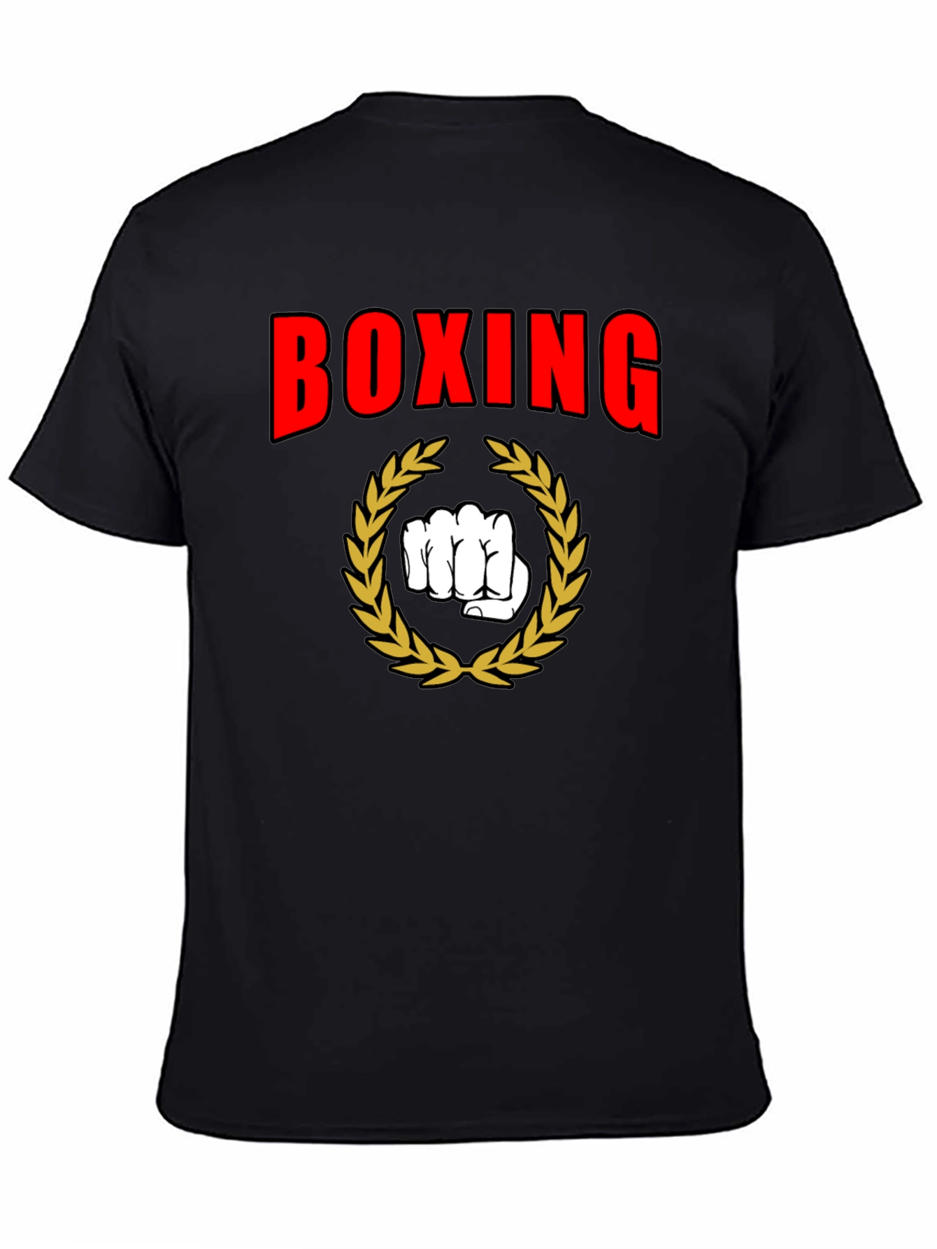 Boxing Graphic Tee - Black