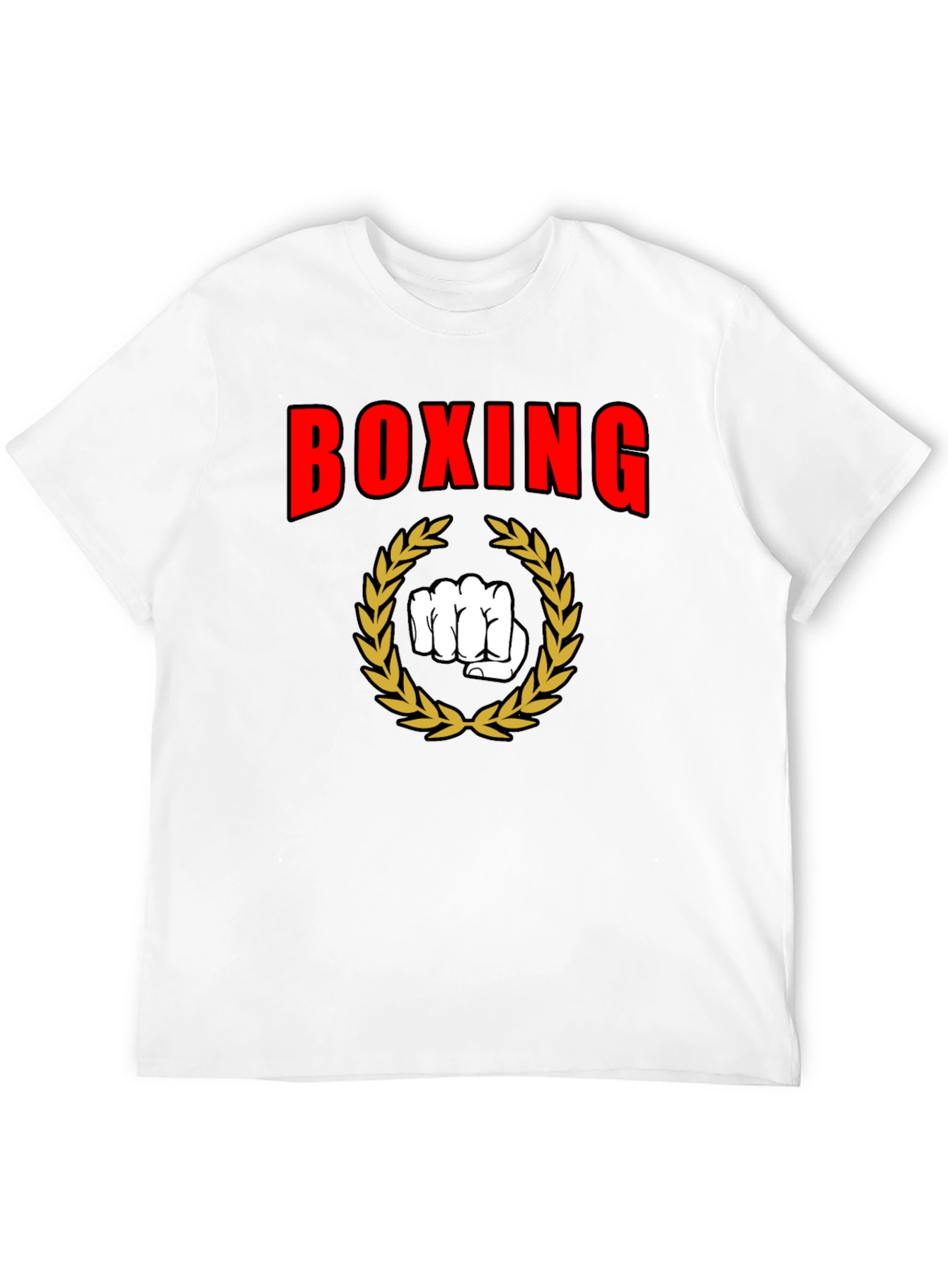 Boxing Graphic Tee - Black
