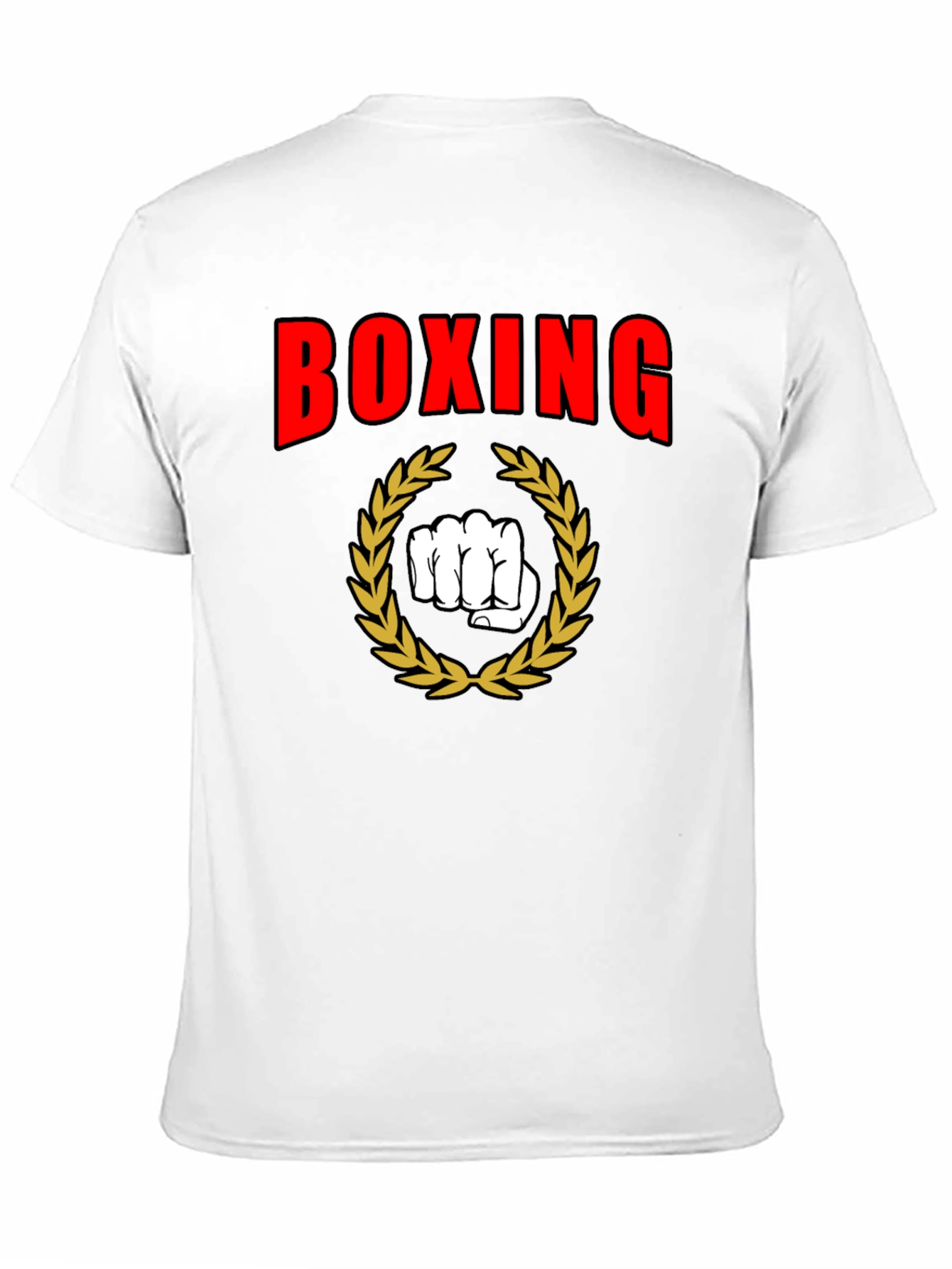 Boxing Graphic Tee - Black