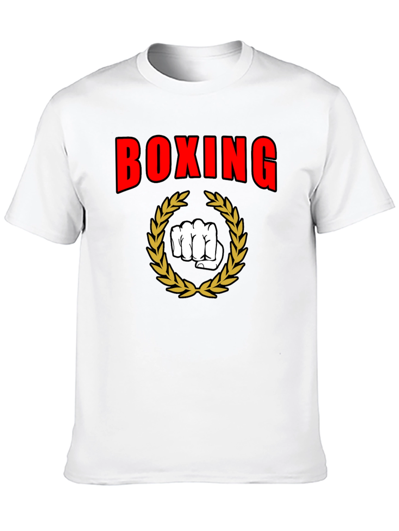 Boxing Graphic Tee - Black