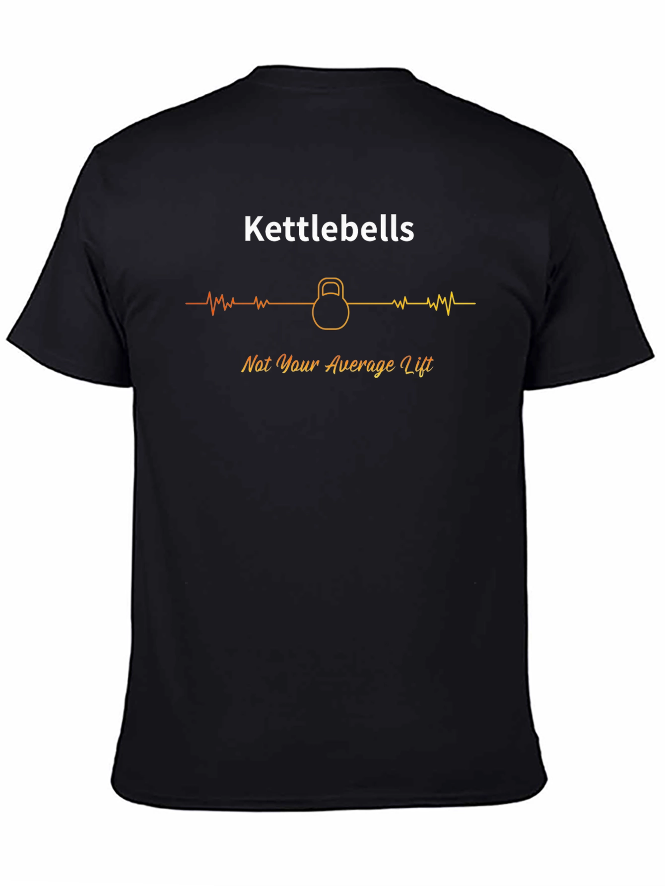 Kettlebells Heartbeat T-Shirt - Not Your Average Lift