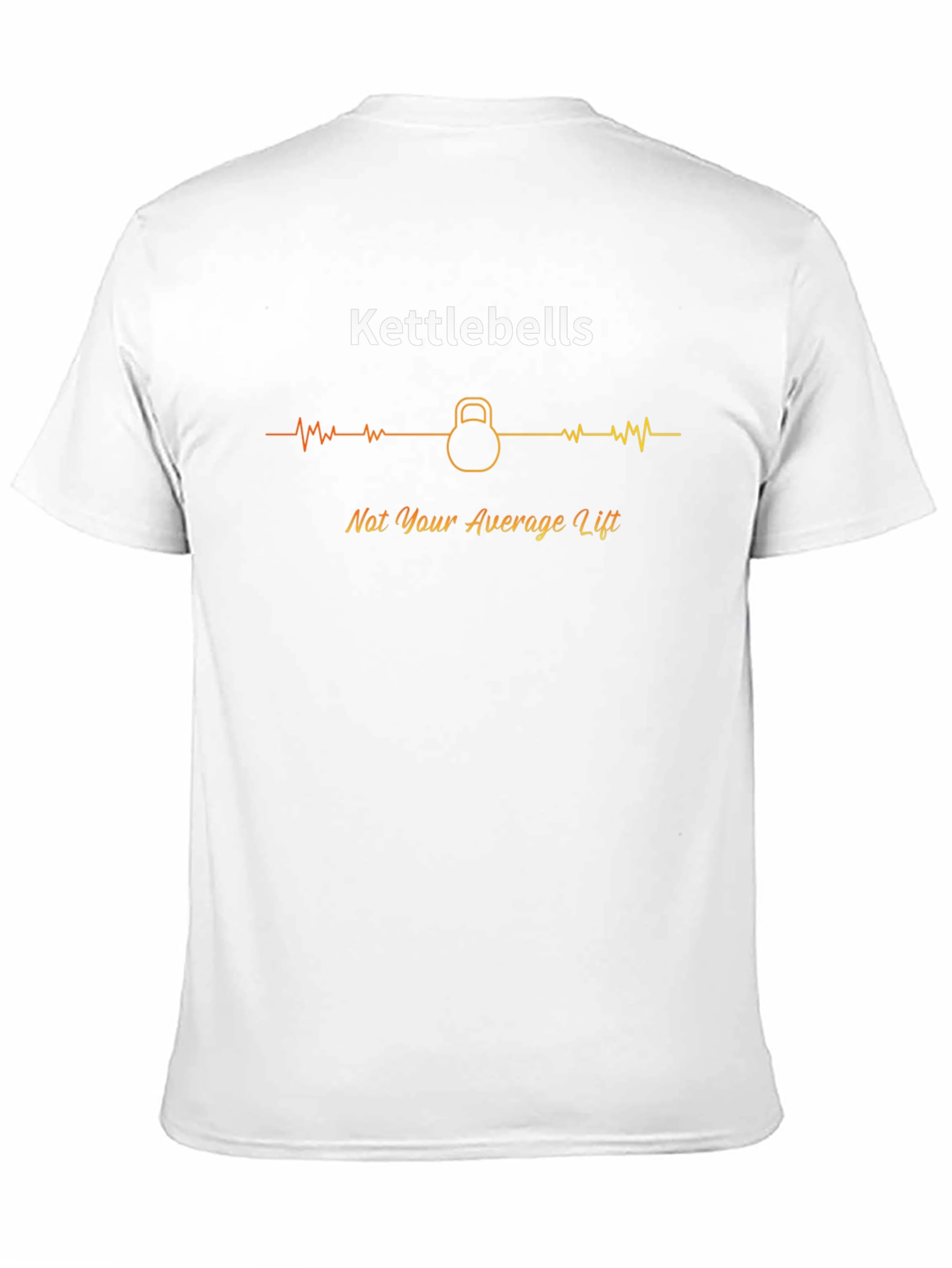 Kettlebells Heartbeat T-Shirt - Not Your Average Lift