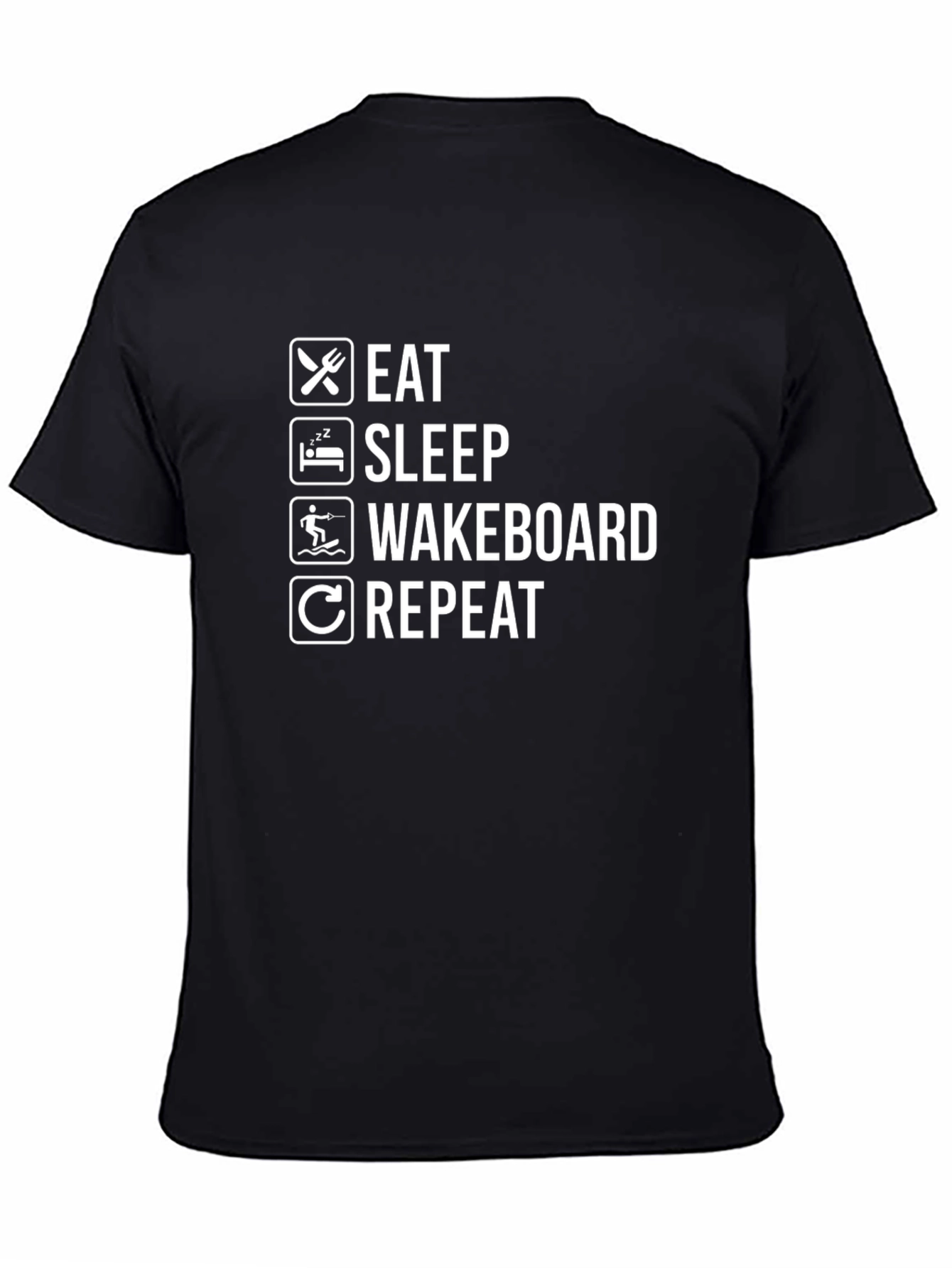 Eat Sleep Wakeboard Repeat T-Shirt